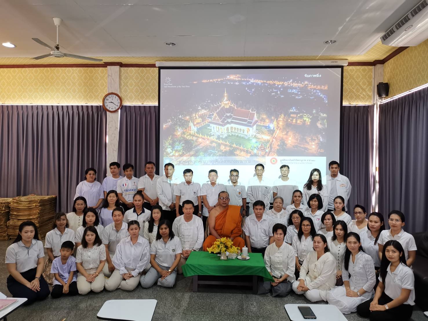 พช.ระยอง จับมือเข้าวัด ร่วมกิจกรรมในโครงการเสริมสร้างจริยธรรม