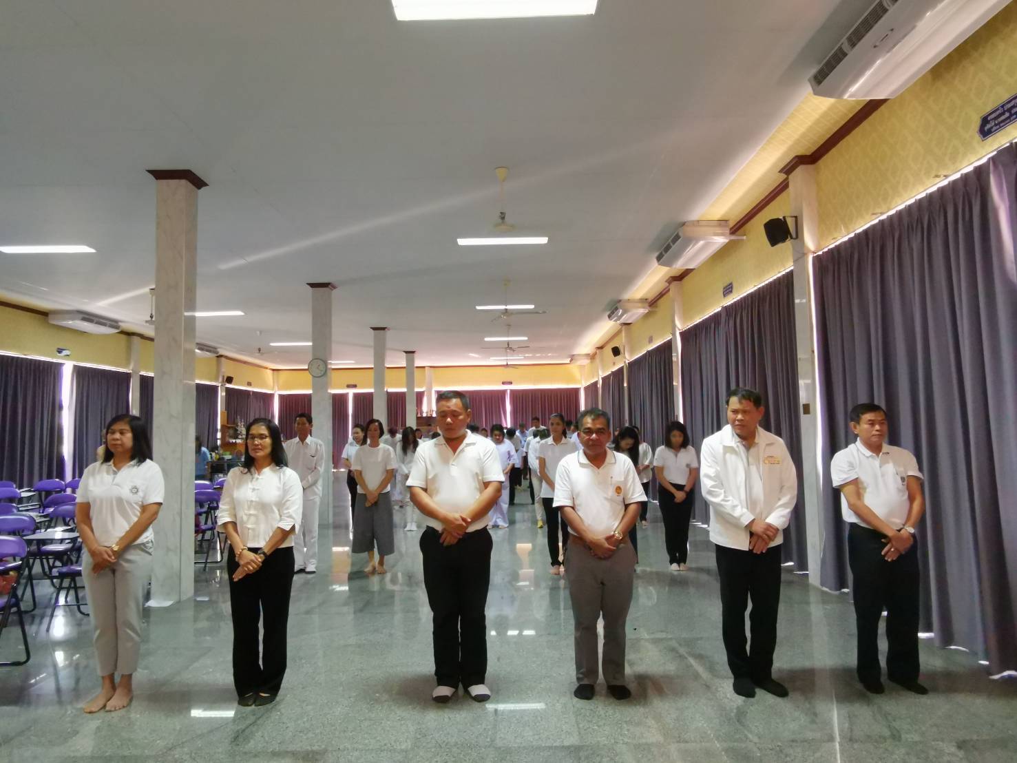 พช.ระยอง จับมือเข้าวัด ร่วมกิจกรรมในโครงการเสริมสร้างจริยธรรม