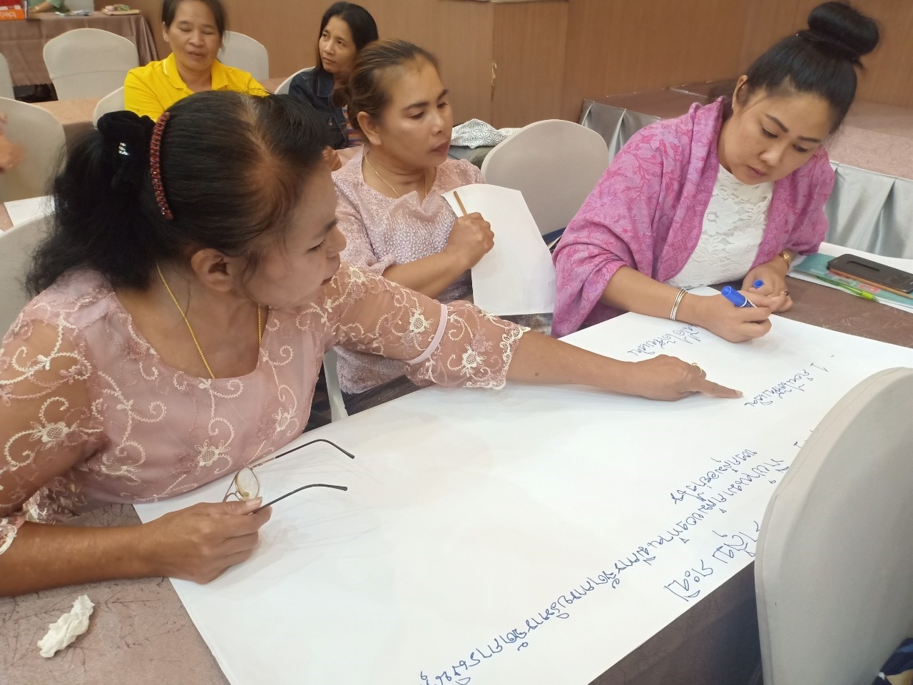 “พช.ระยอง ประชุมเชิงปฏิบัติการพัฒนากลุ่มอาชีพสมาชิกกองทุนพัฒนาบทบาทสตรี”