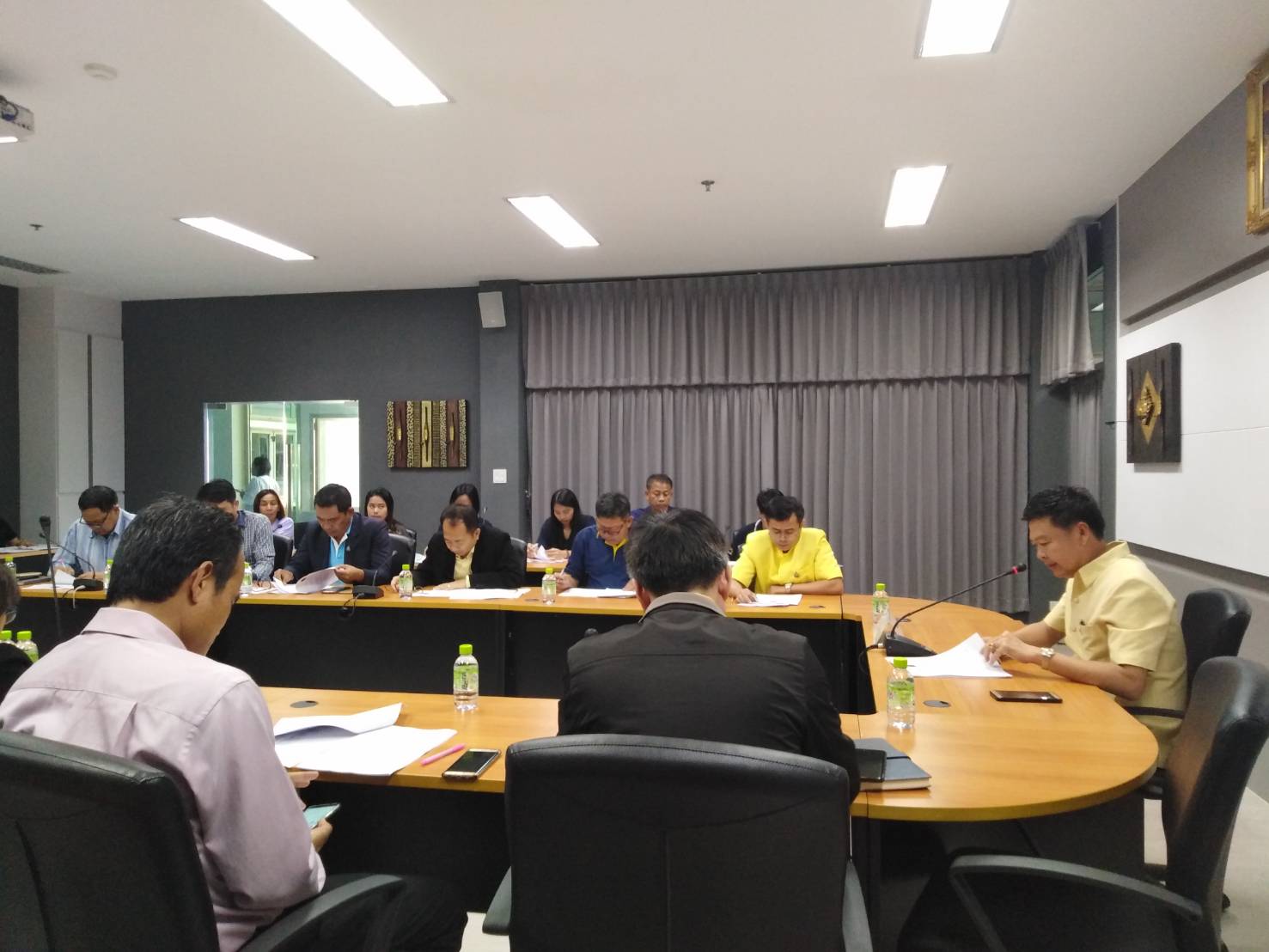 การประชุมพิจารณาขอรับงบประมาณสนับสนุน​ ตามโครงการพัฒนาพื้นที่ตามแนวพระราชดำริและหลักปรัชญาของเศรษฐกิจพอเพียง​ ประจำปีงบประมาณ​ พ.ศ.​2563