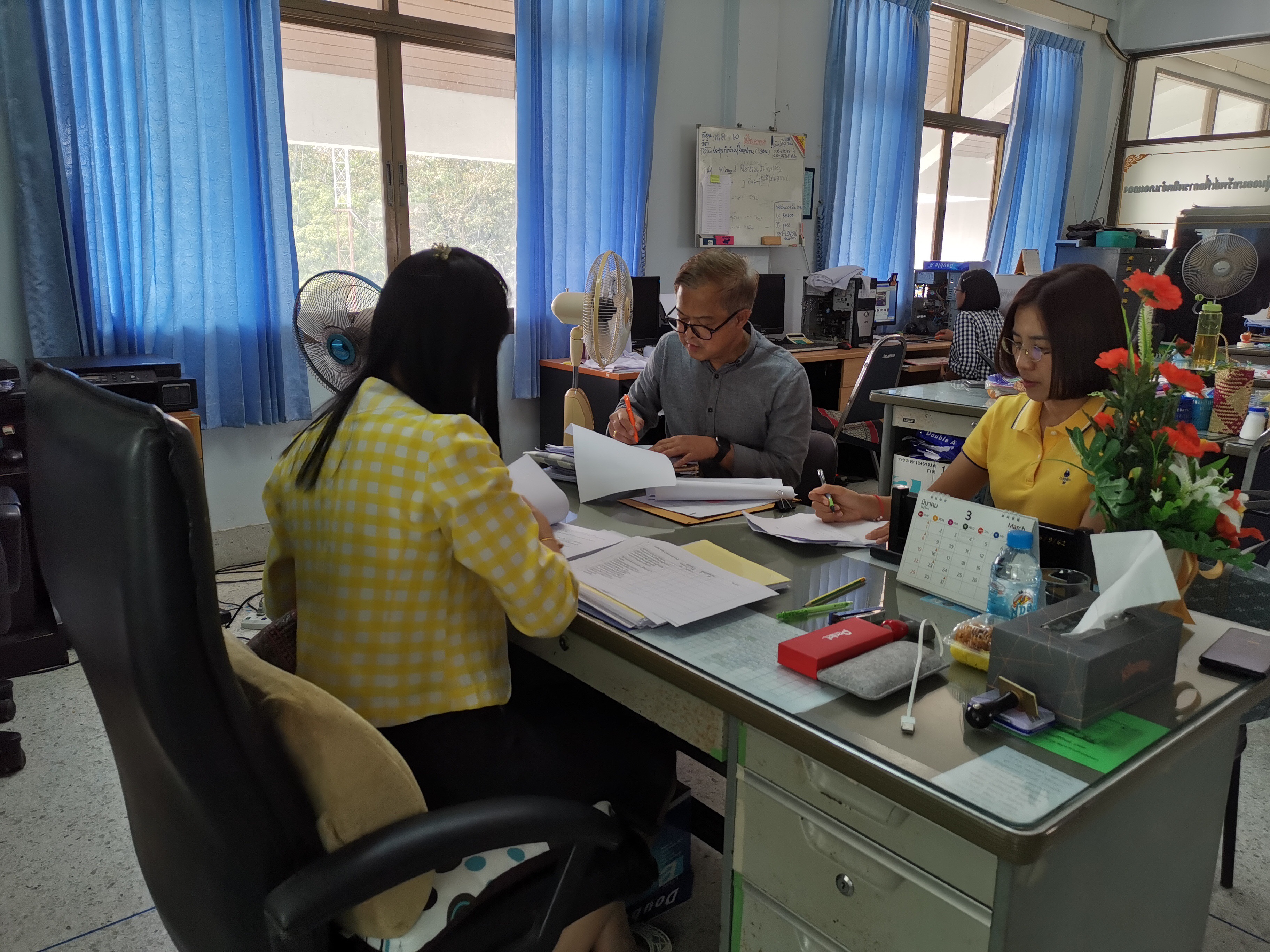 พช.ระยอง นิเทศ/ติดตาม และสนับสนุนการดำเนินงานพัฒนาชุมชนปี 2563