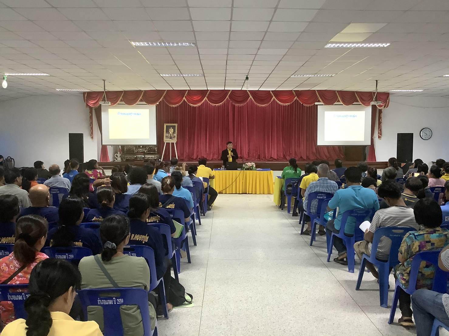 “สนับสนุนการขับเคลื่อนสัมมาชีพชุมชนปี 2563”