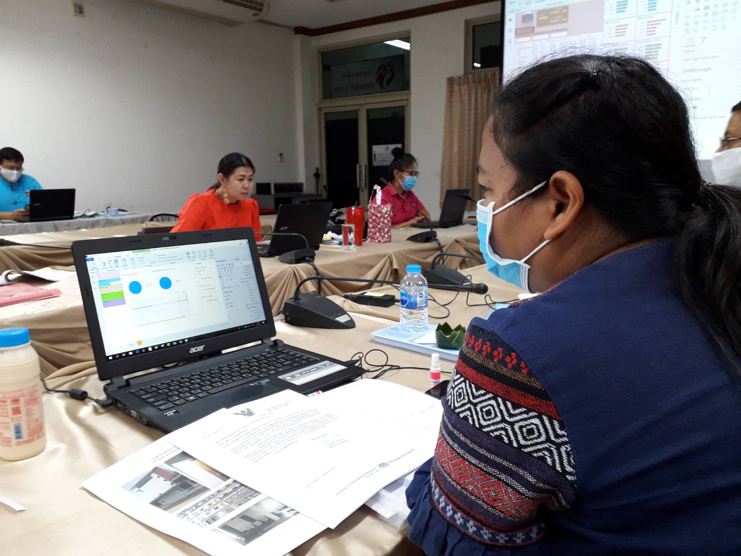 “จังหวัดระยอง ประชุมเชิงปฏิบัติการการจัดทำฐานข้อมูลสารสนเทศ ระดับจังหวัด (ครู ข)”