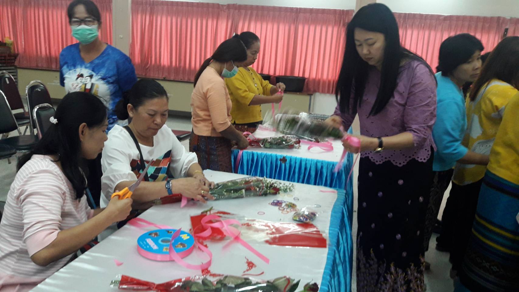 “กองทุนพัฒนาบทบาทสตรีจังหวัดระยอง สนับสนุนการจัดกิจกรรมวันสตรีสากล ปี 2563”