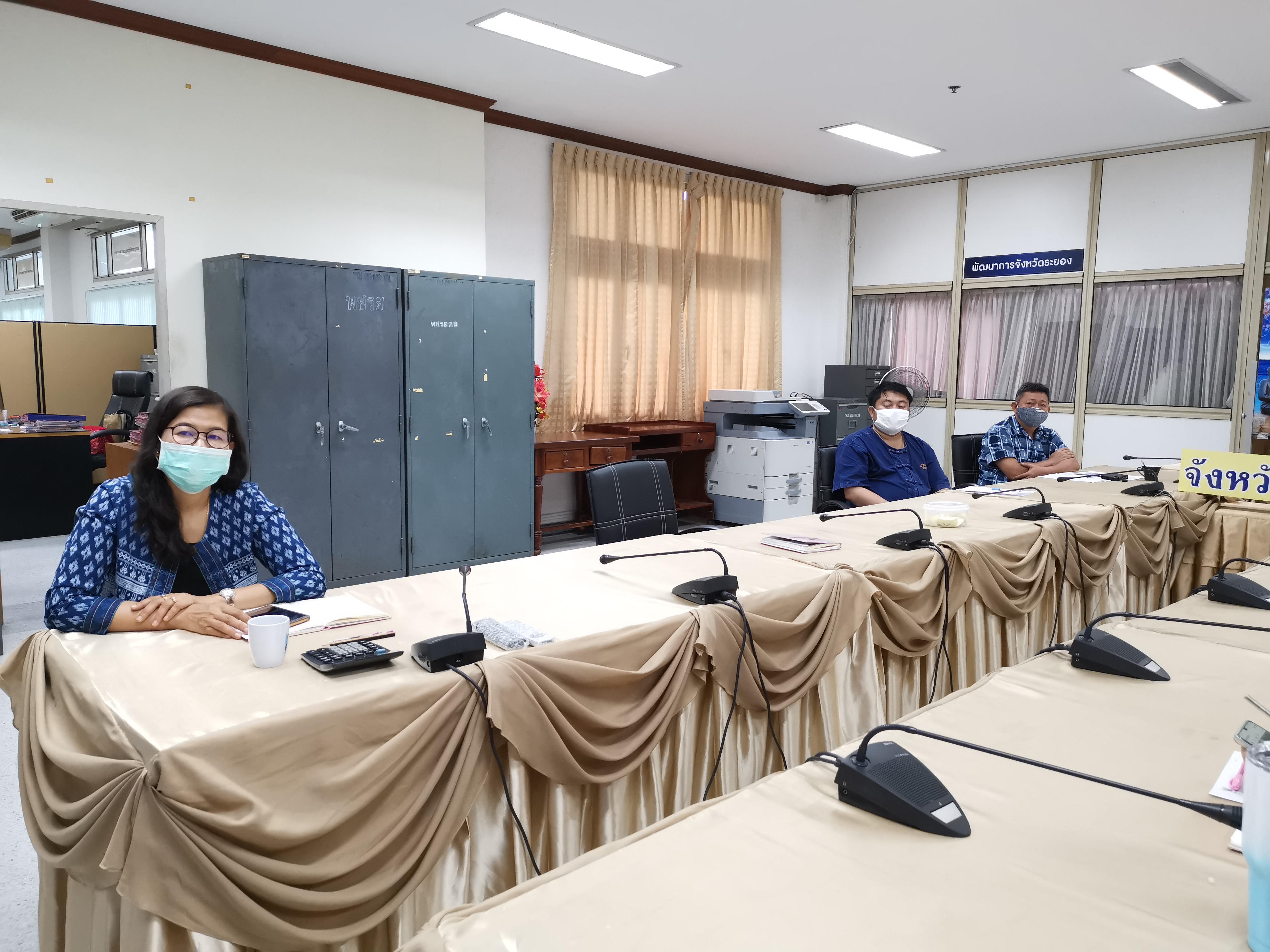 “พช.ระยอง ร่วมรับชมการประชุมกรมการพัฒนาชุมชน ครั้งที่ 3/2563”