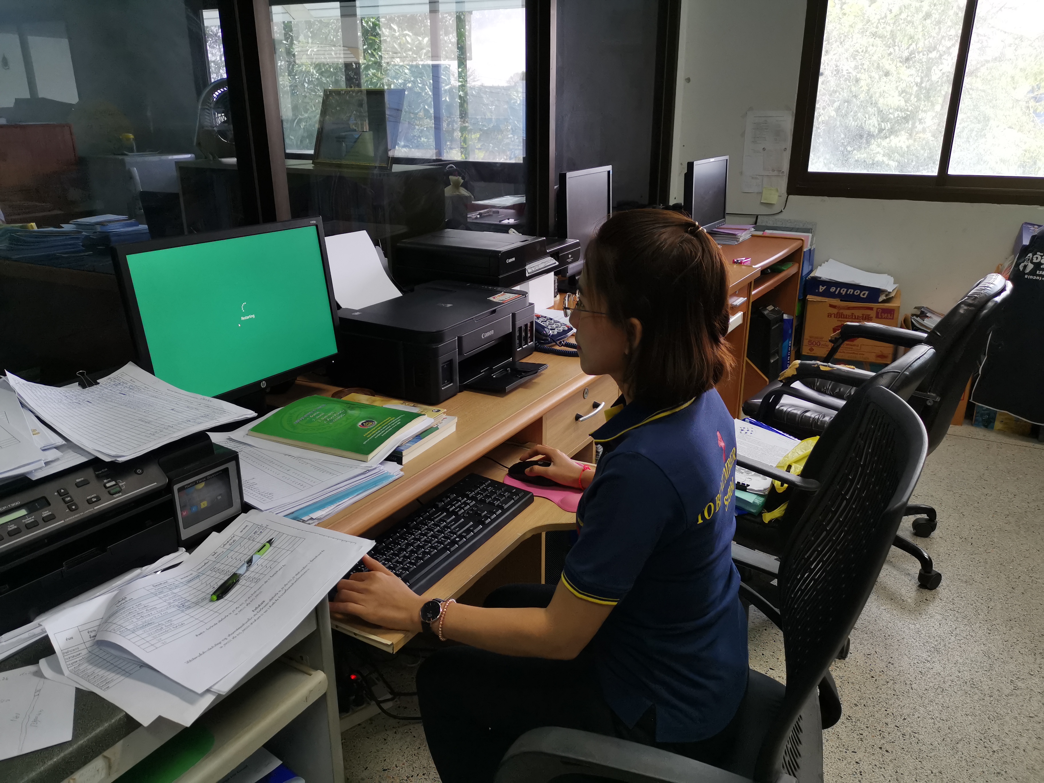 พช.ระยอง นิเทศ/ติดตามแผนการรักษาความมั่นคงปลอดภัยด้านสารสนเทศ ประจำปี 2563