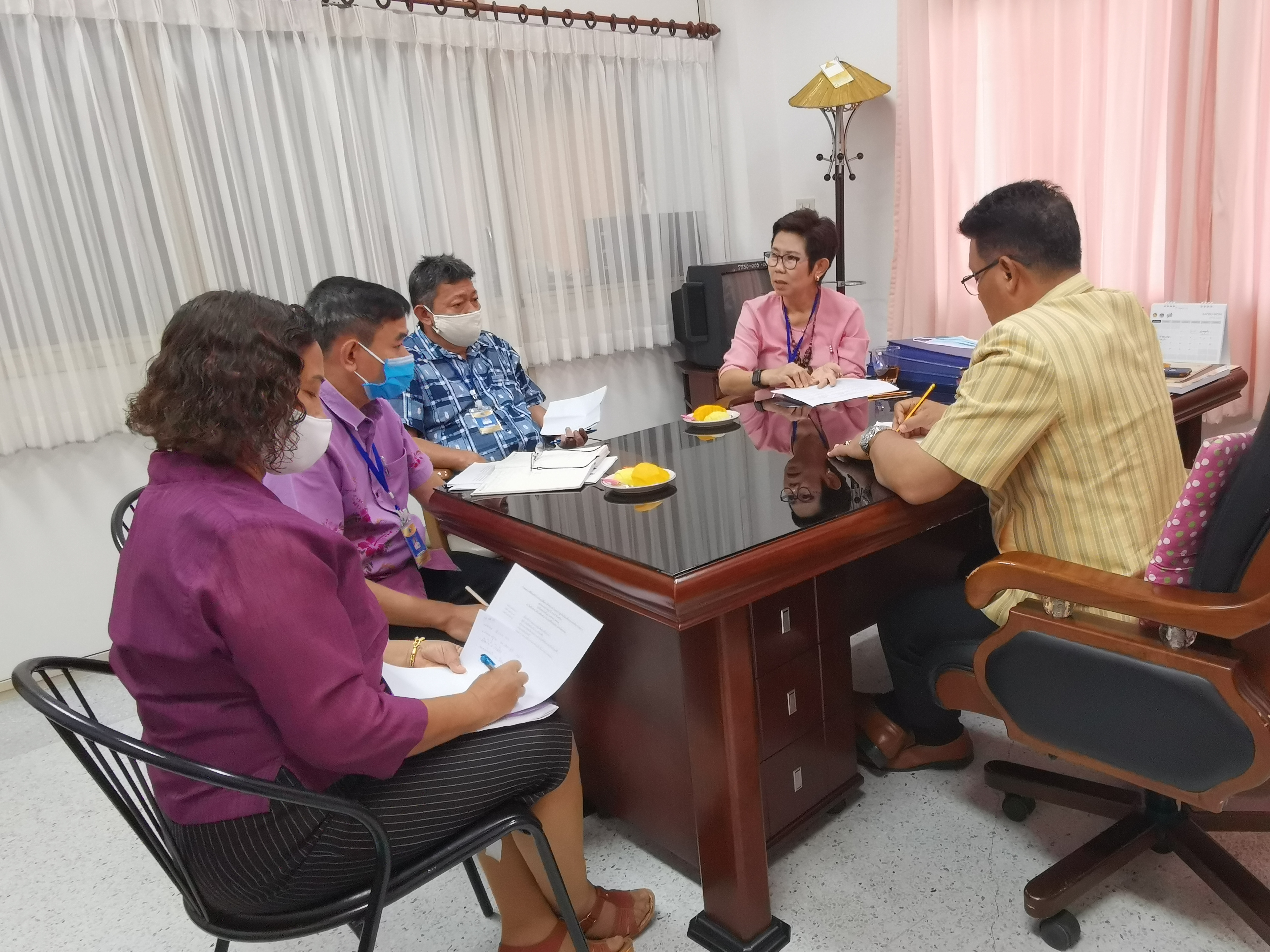 “พัฒนาการจังหวัดระยอง ประชุม Morning Brief เพื่อติดตามและรับฟังปัญหาในการทำงานของแต่ละกลุ่ม/ฝ่าย”