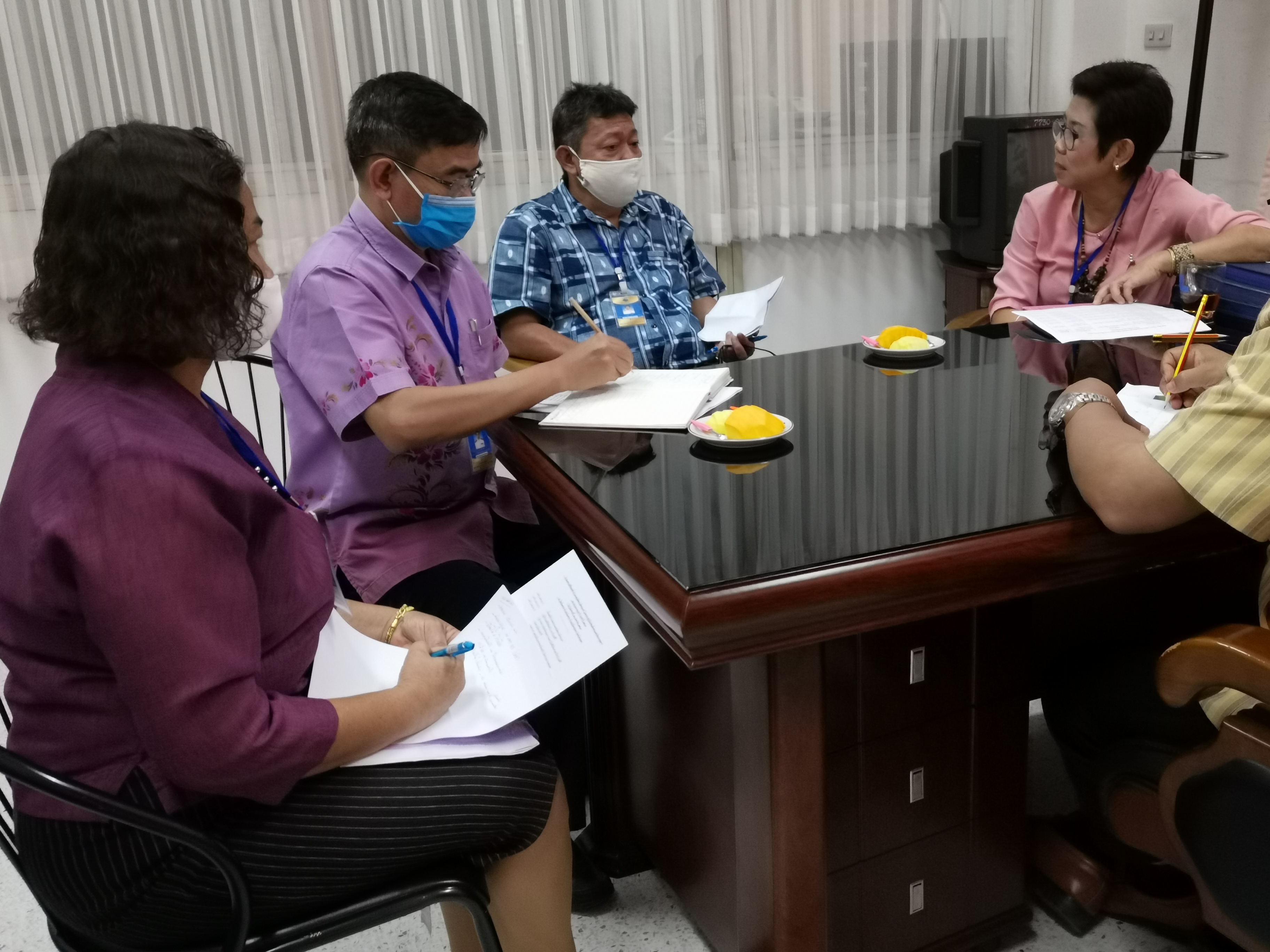 “พัฒนาการจังหวัดระยอง ประชุม Morning Brief เพื่อติดตามและรับฟังปัญหาในการทำงานของแต่ละกลุ่ม/ฝ่าย”