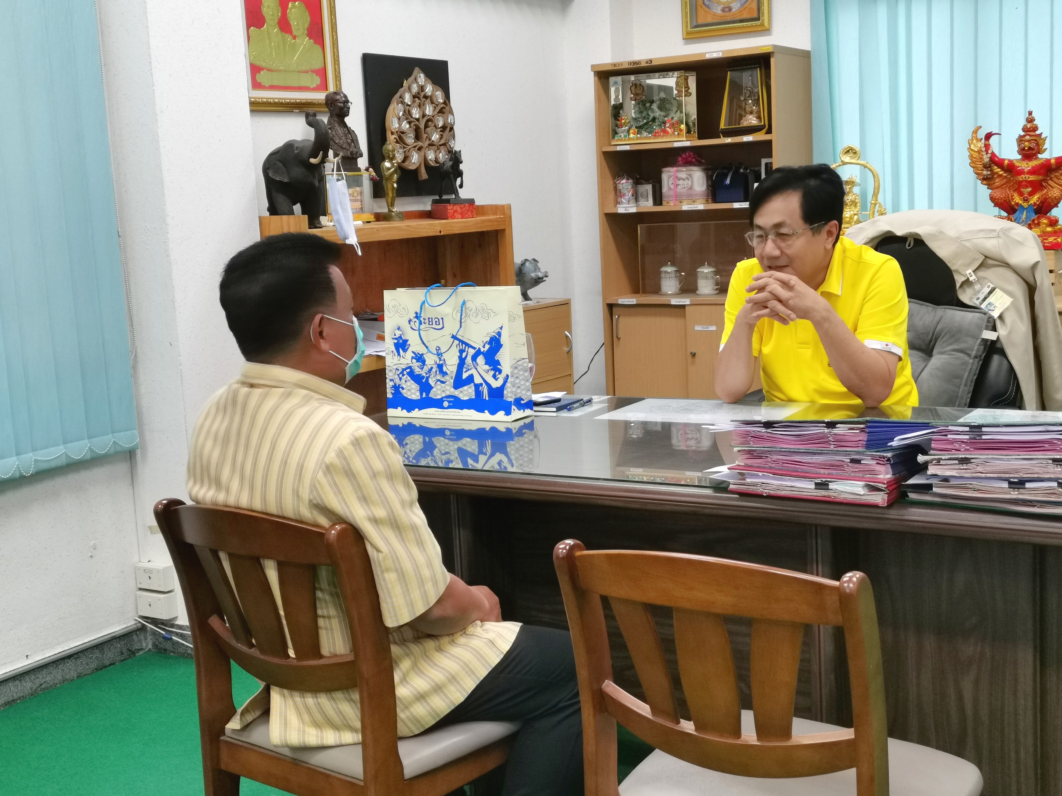 “พัฒนาการจังหวัดระยอง เข้าพบปลัดจังหวัดระยอง เนื่องในโอกาสเข้ารับตำแหน่งใหม่”