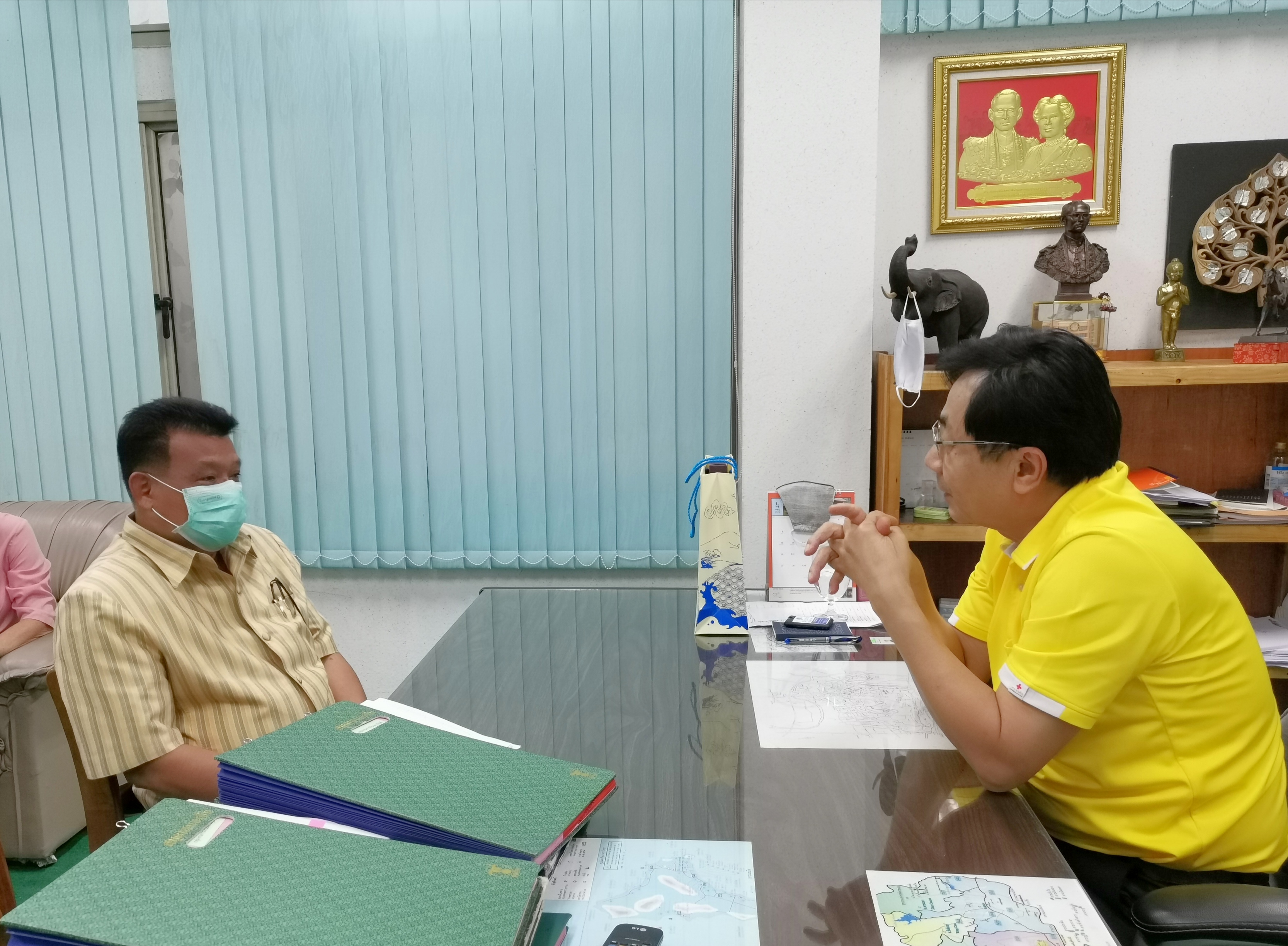 “พัฒนาการจังหวัดระยอง เข้าพบปลัดจังหวัดระยอง เนื่องในโอกาสเข้ารับตำแหน่งใหม่”