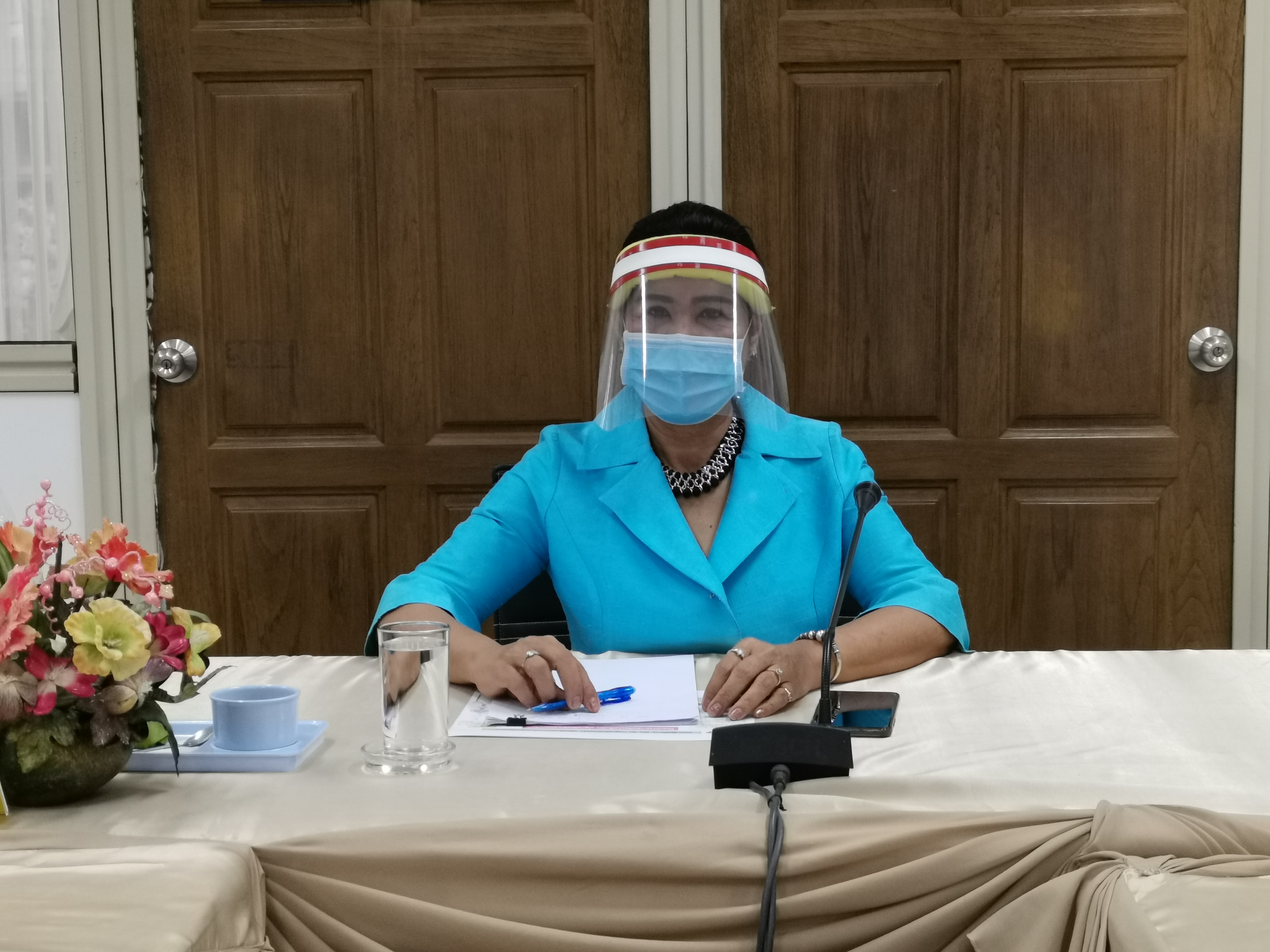 พช.ระยอง…ประชุมคณะกรรมการพัฒนาสตรีจังหวัดระยอง