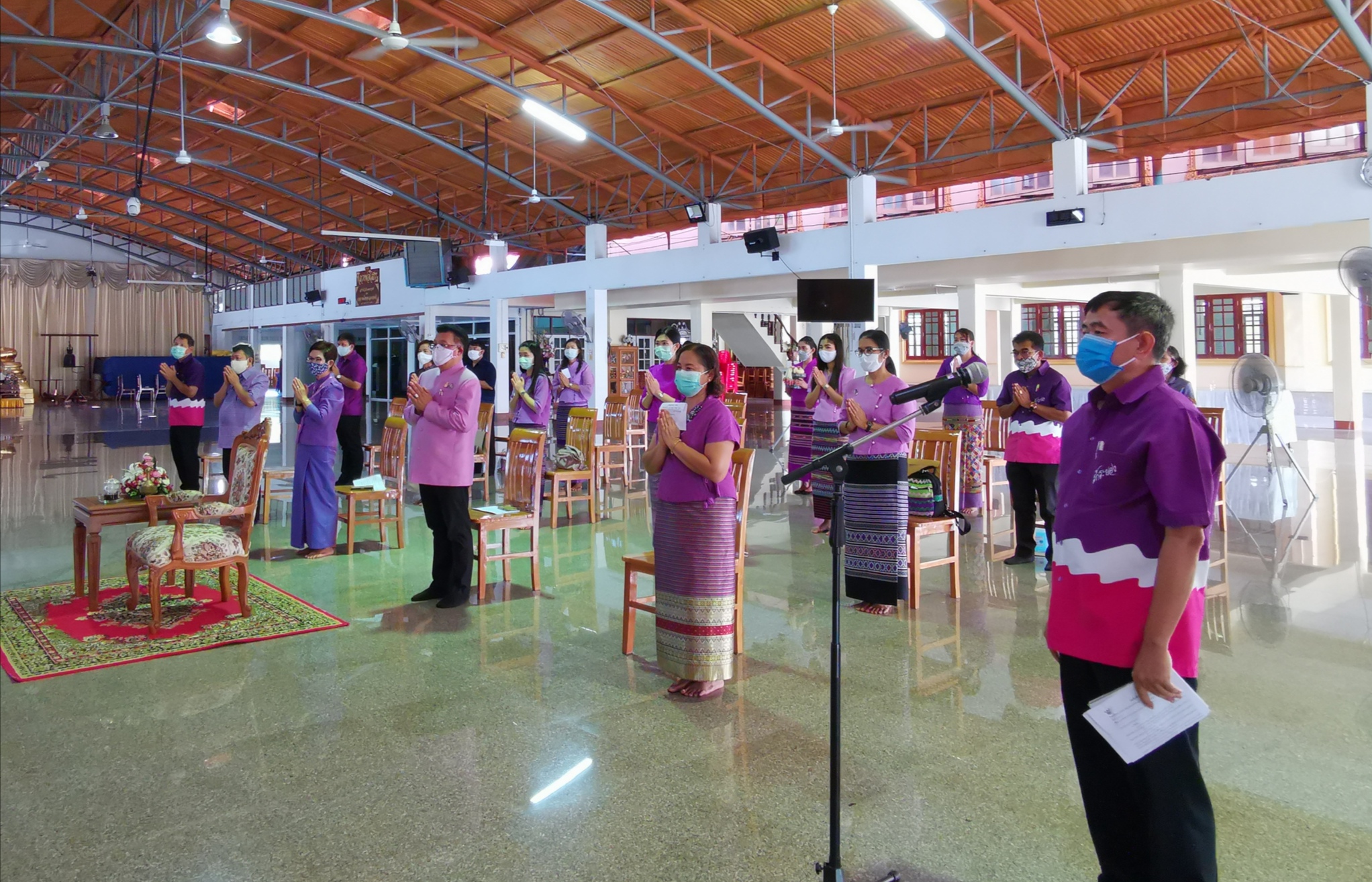 ?? “จังหวัดระยอง ทอดผ้าป่ากองทุนพัฒนาเด็กชนบทฯ ประจำปี 2563”?