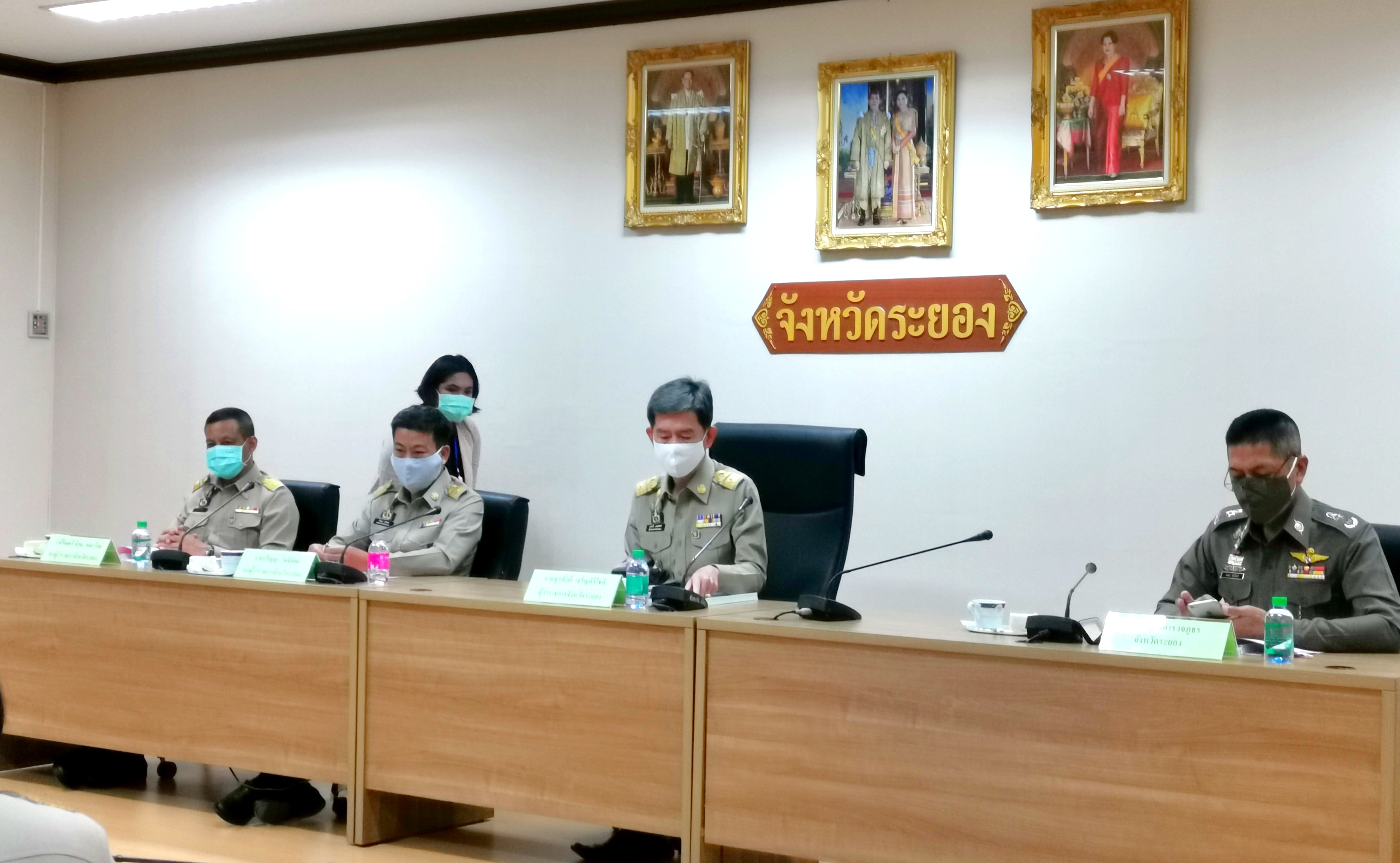 “พัฒนาการจังหวัดระยองเข้าร่วมประชุมกรมการจังหวัด หัวหน้าส่วนราชการ และหัวหน้าหน่วยงานประจำจังหวัด ครั้งที่ 4/63 ประจำเดือนเมษายน 2563”