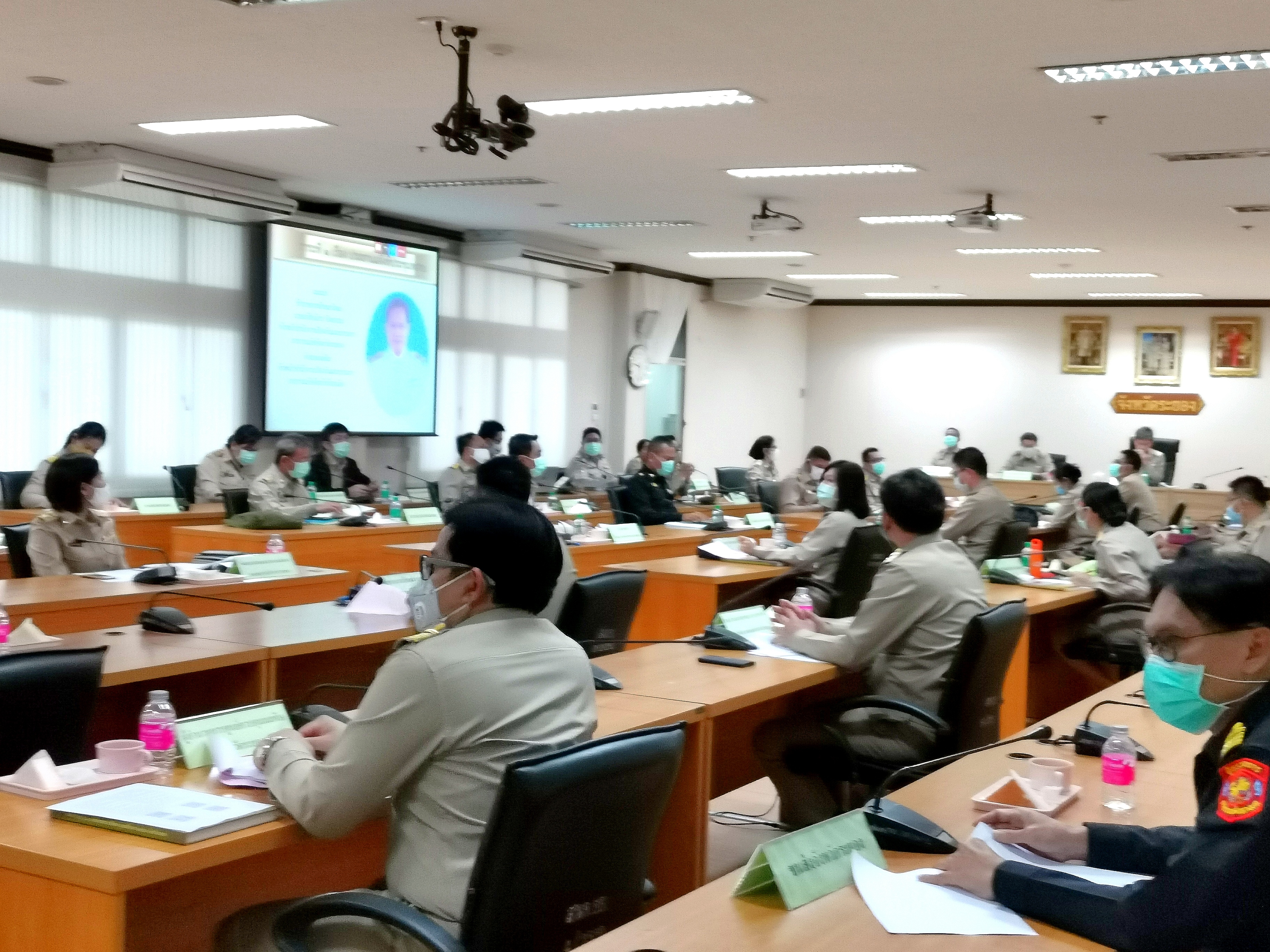 “พัฒนาการจังหวัดระยองเข้าร่วมประชุมกรมการจังหวัด หัวหน้าส่วนราชการ และหัวหน้าหน่วยงานประจำจังหวัด ครั้งที่ 4/63 ประจำเดือนเมษายน 2563”