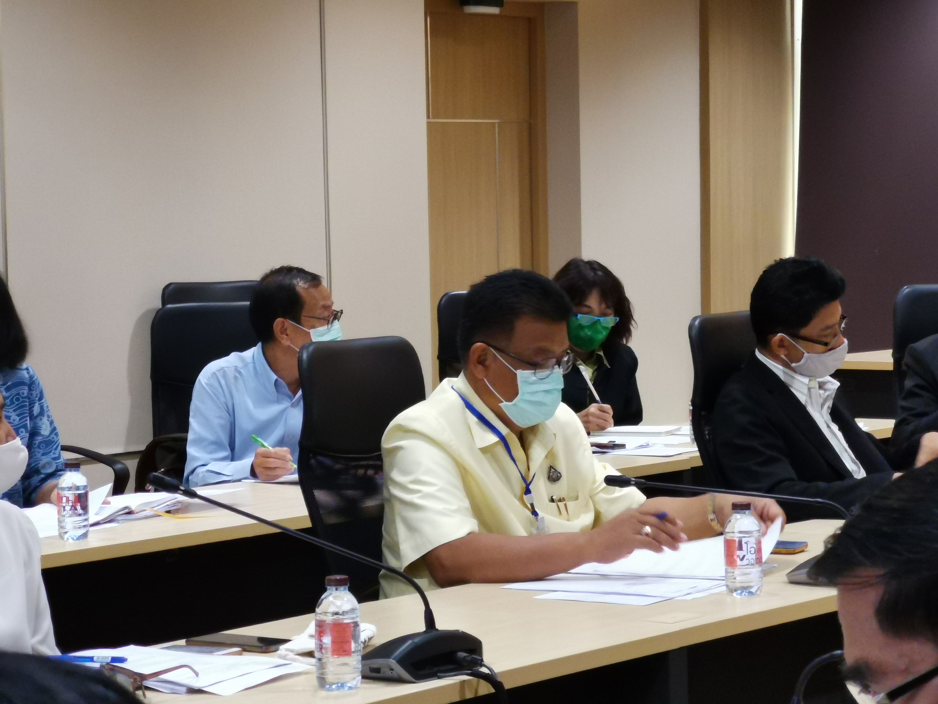 “พัฒนาการจังหวัดระยอง ประชุมชุดปฏิบัติการขับเคลื่อนการดำเนินงานด้านติดตามผู้ได้รับผลกระทบและการเยียวยา”