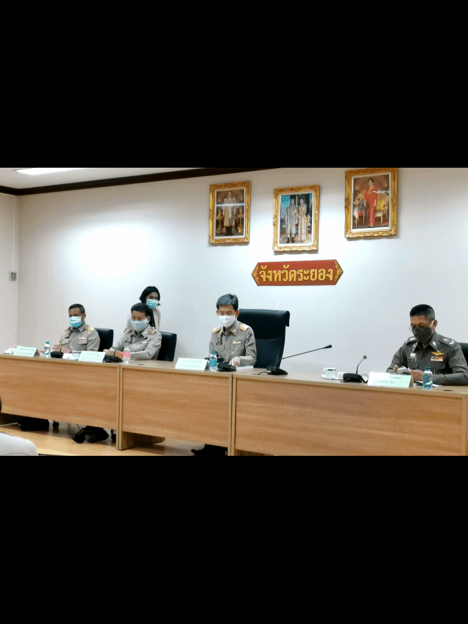 “พัฒนาการจังหวัดระยองเข้าร่วมประชุมกรมการจังหวัด หัวหน้าส่วนราชการ และหัวหน้าหน่วยงานประจำจังหวัด ครั้งที่ 4/63 ประจำเดือนเมษายน 2563”