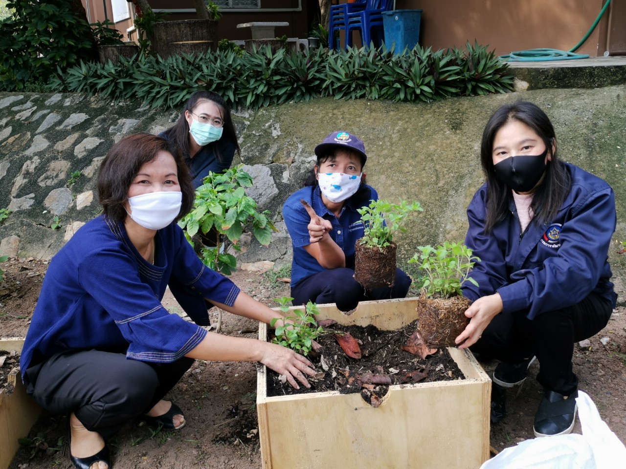 “จังหวัดระยอง Kick off ปฏิบัติการ “ปลูกผักสวนครัว เพื่อความมั่นคงทางอาหาร” สู้ภัยทุกวิกฤต …พอเพียงตามรอยพ่อ”