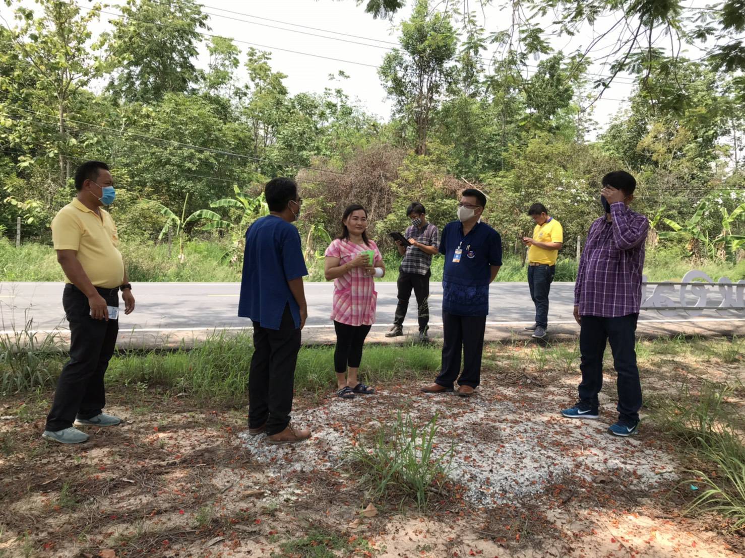 พัฒนาการจังหวัดระยอง ลงพื้นที่เยี่ยมเยือนกลุ่ม OTOP ในหมู่บ้านชุุมชนท่องเที่ยว OTOP นวัติวิถี