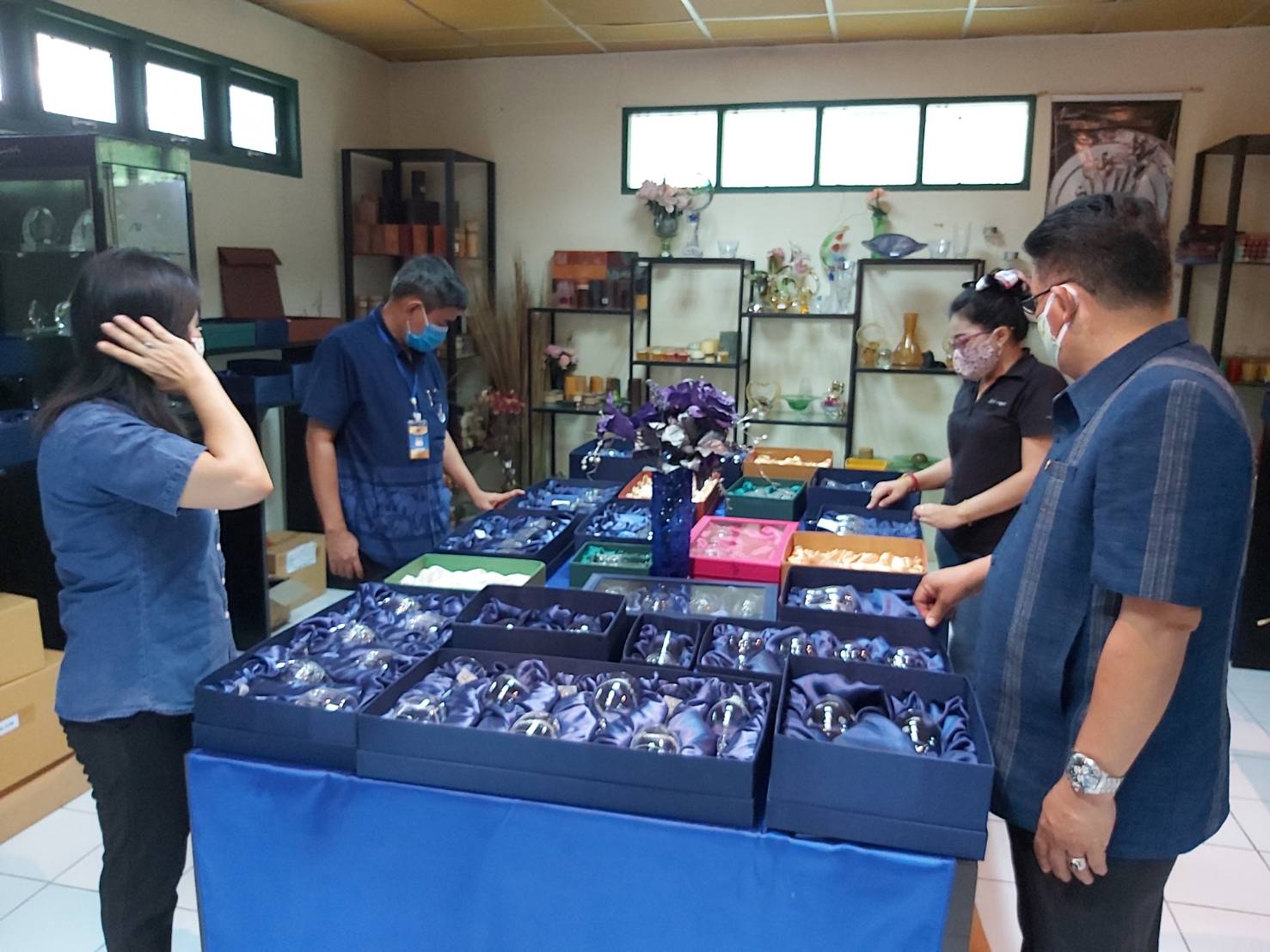 “พัฒนาการจังหวัดระยอง ลงพื้นที่ติดตาม เยี่ยมเยือน ให้กำลังใจกลุ่ม OTOP”