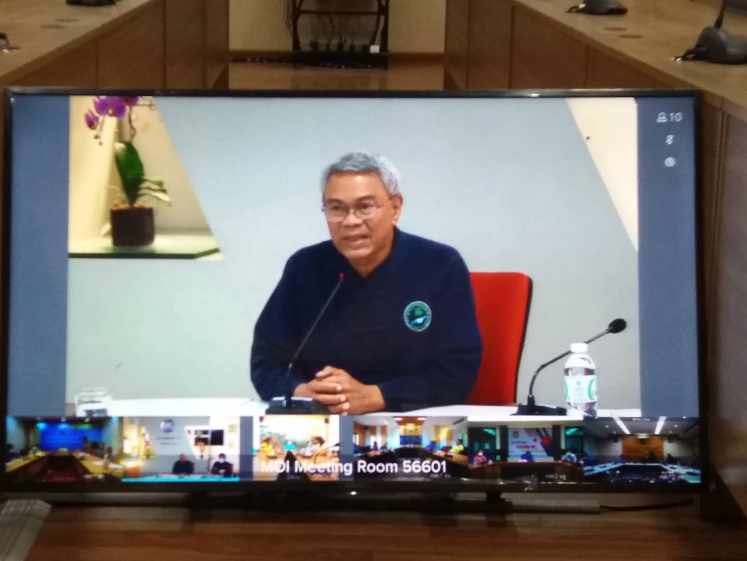 พช.ระยอง…ประชุมมอบนโยบายการขับเคลื่อนหลักทฤษฎีใหม่ฯ สู่”โคก หนอง นา โมเดล”ผ่านระบบ Video Conference