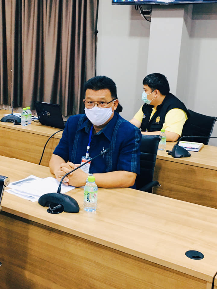 “พัฒนาการจังหวัดระยอง ประชุมศูนย์บริหารและประสานการปฏิบัติเพื่อเฝ้าระวัง ป้องกันและควบคุมการแพร่ระบาดของโรคติดเชื้อไวรัสโคโรนา 2019 (COVID-19) จังหวัดระยอง”