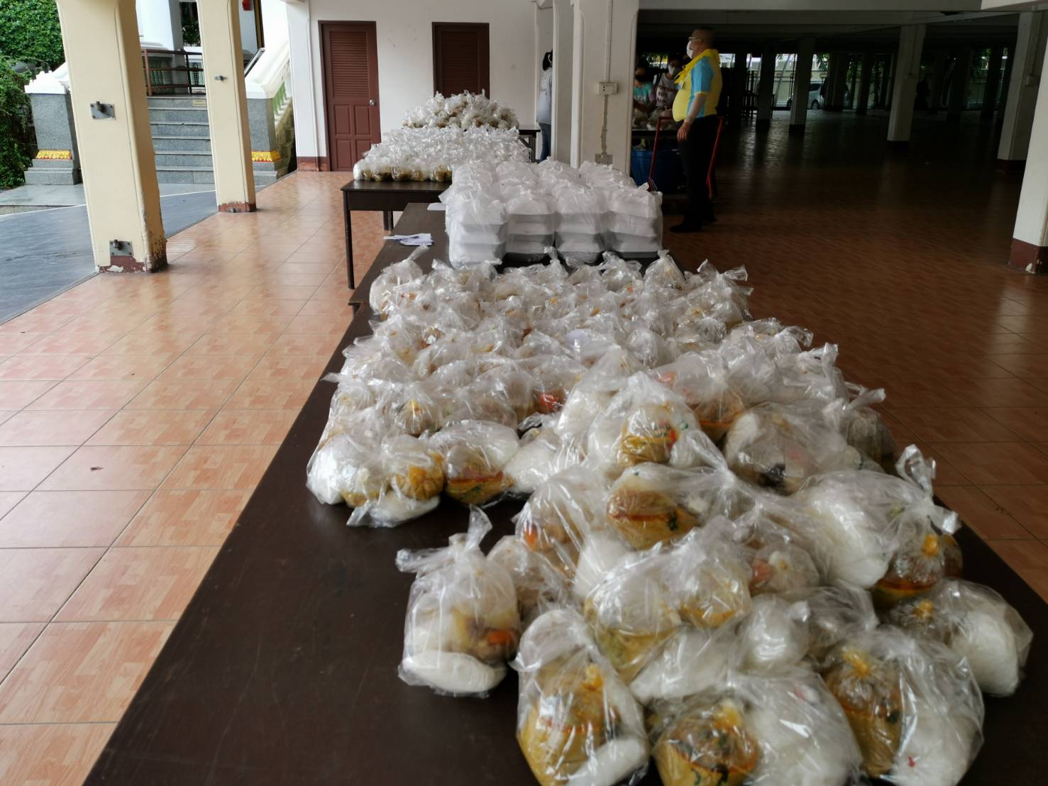 “พช.จังหวัดระยอง ร่วมกิจกรรมบรรจุอาหาร ส่งต่อให้กับผู้ด้อยโอกาสในสถานการณ์โควิด -19”