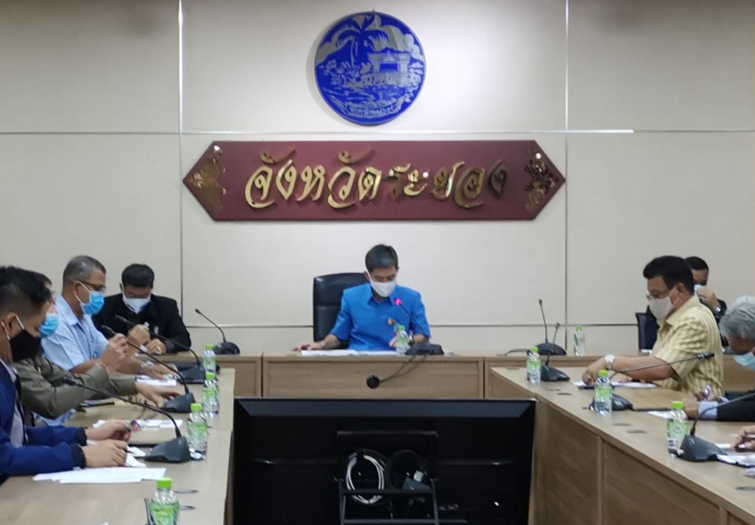 “พัฒนาการจังหวัดระยอง ร่วมประชุมศูนย์บริหารและประสานการปฏิบัติเพื่อเฝ้าระวัง ป้องกัน และควบคุมการแพร่ระบาดของโรคติดเชื้อไวรัสโคโรนา 2019 (COVID-19) จังหวัดระยอง (ครั้งที่ 22)”