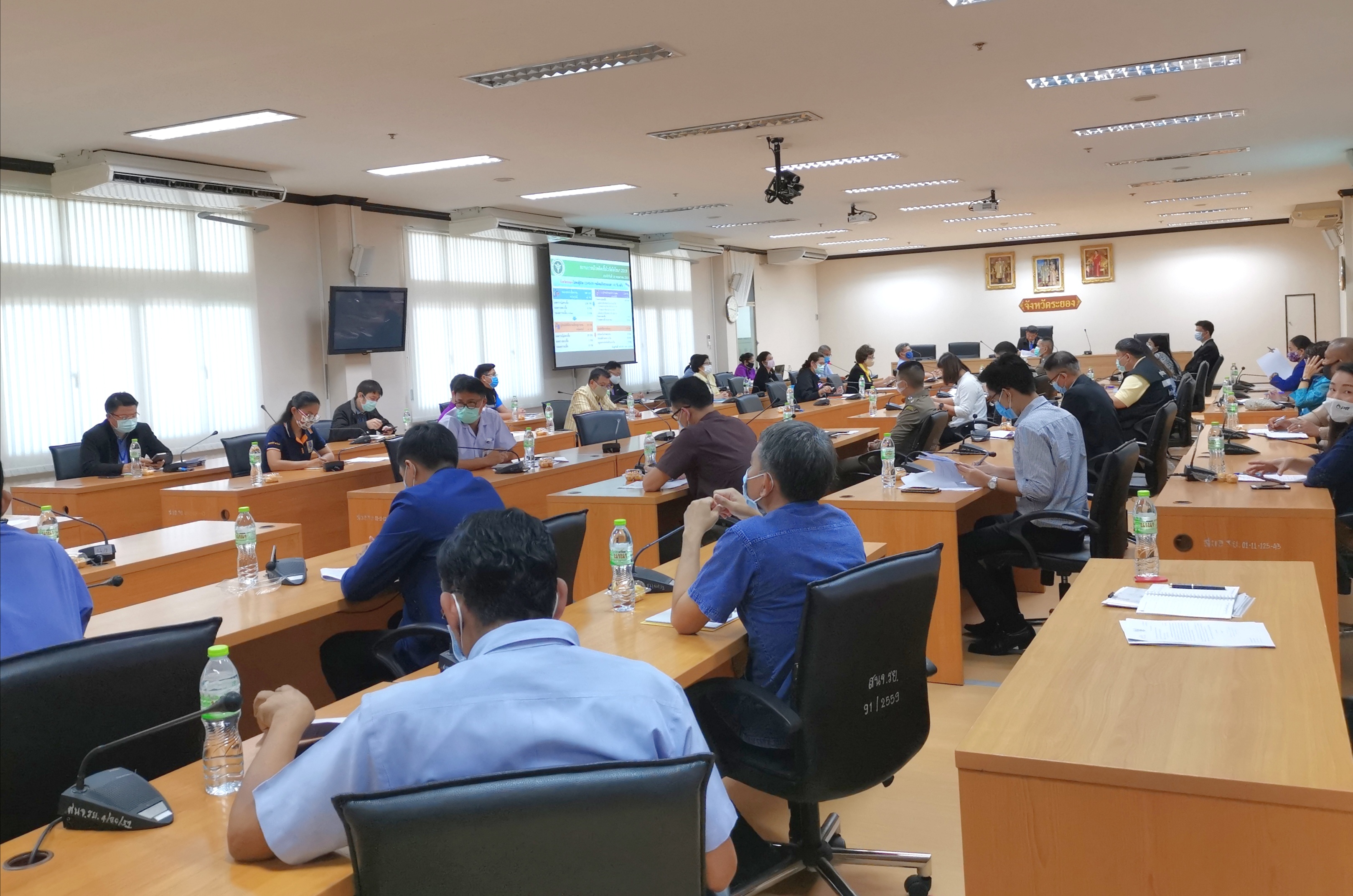 “พัฒนาการจังหวัดระยองร่วมประชุมคณะกรรมการโรคติดต่อ จังหวัดระยอง ครั้งที่ 14/2563”