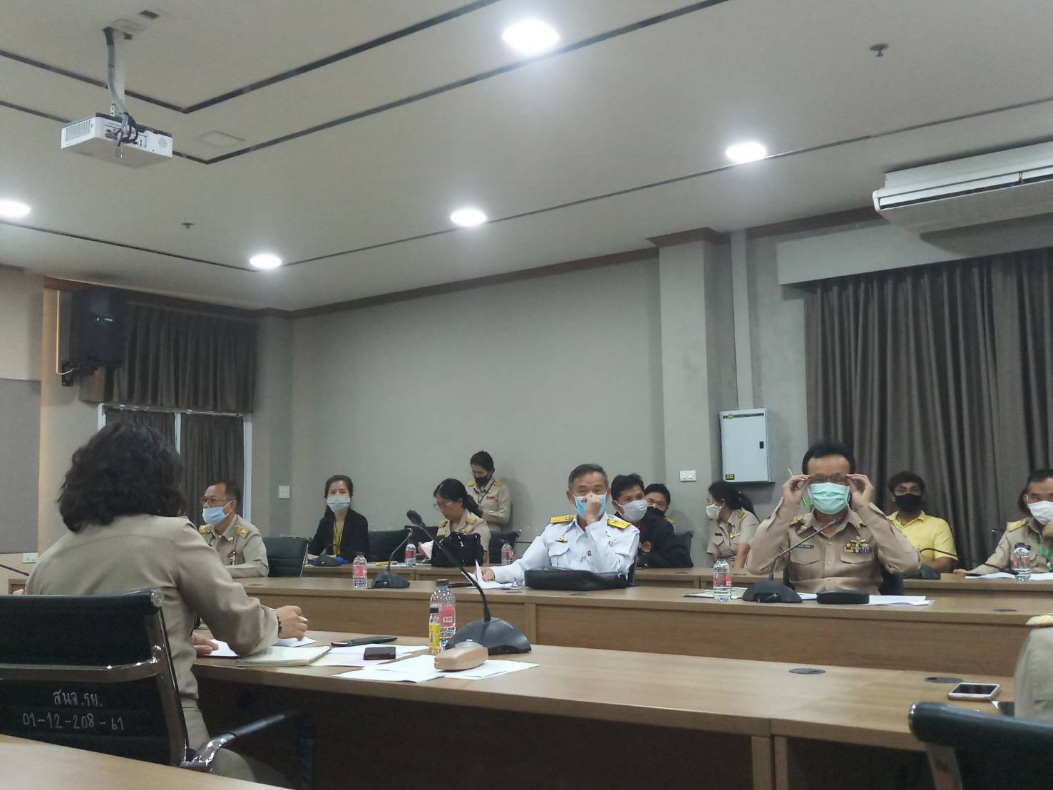 “พัฒนาการจังหวัดระยอง ร่วมประชุมคณะทำงานด้านติดตามผู้ได้รับผลกระทบและการเยียวยา”