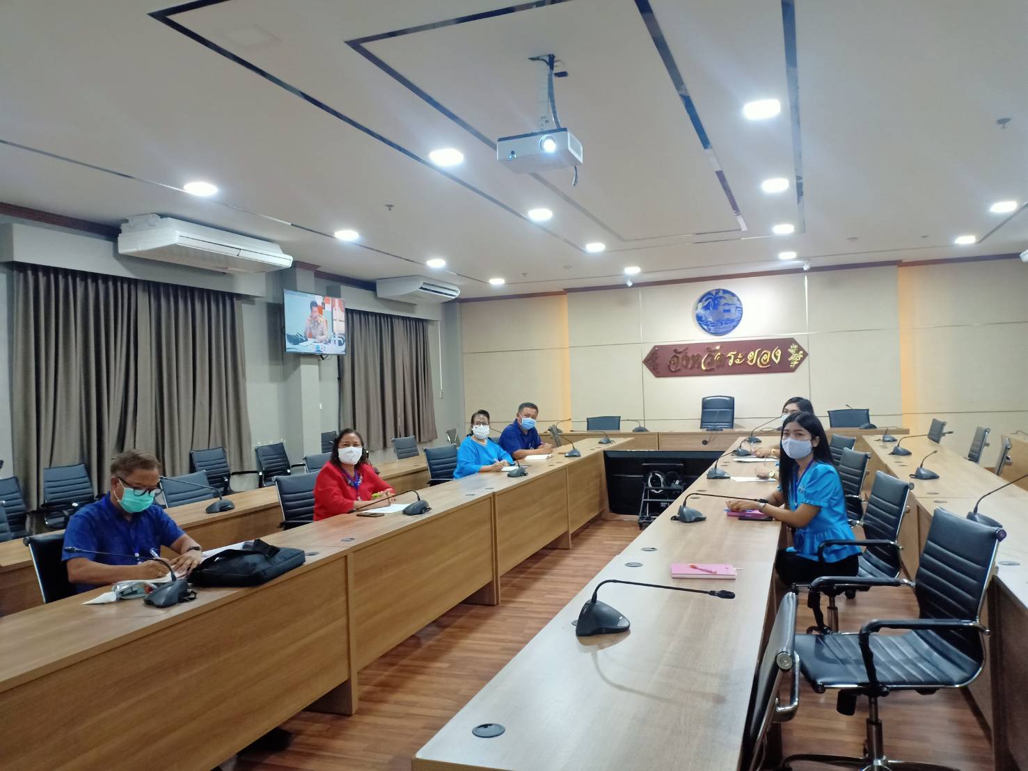 “พัฒนาชุมชนจังหวัดระยอง ร่วมรับชมการประชุมกรมการพัฒนาชุมชน ครั้งที่ 5/2563”