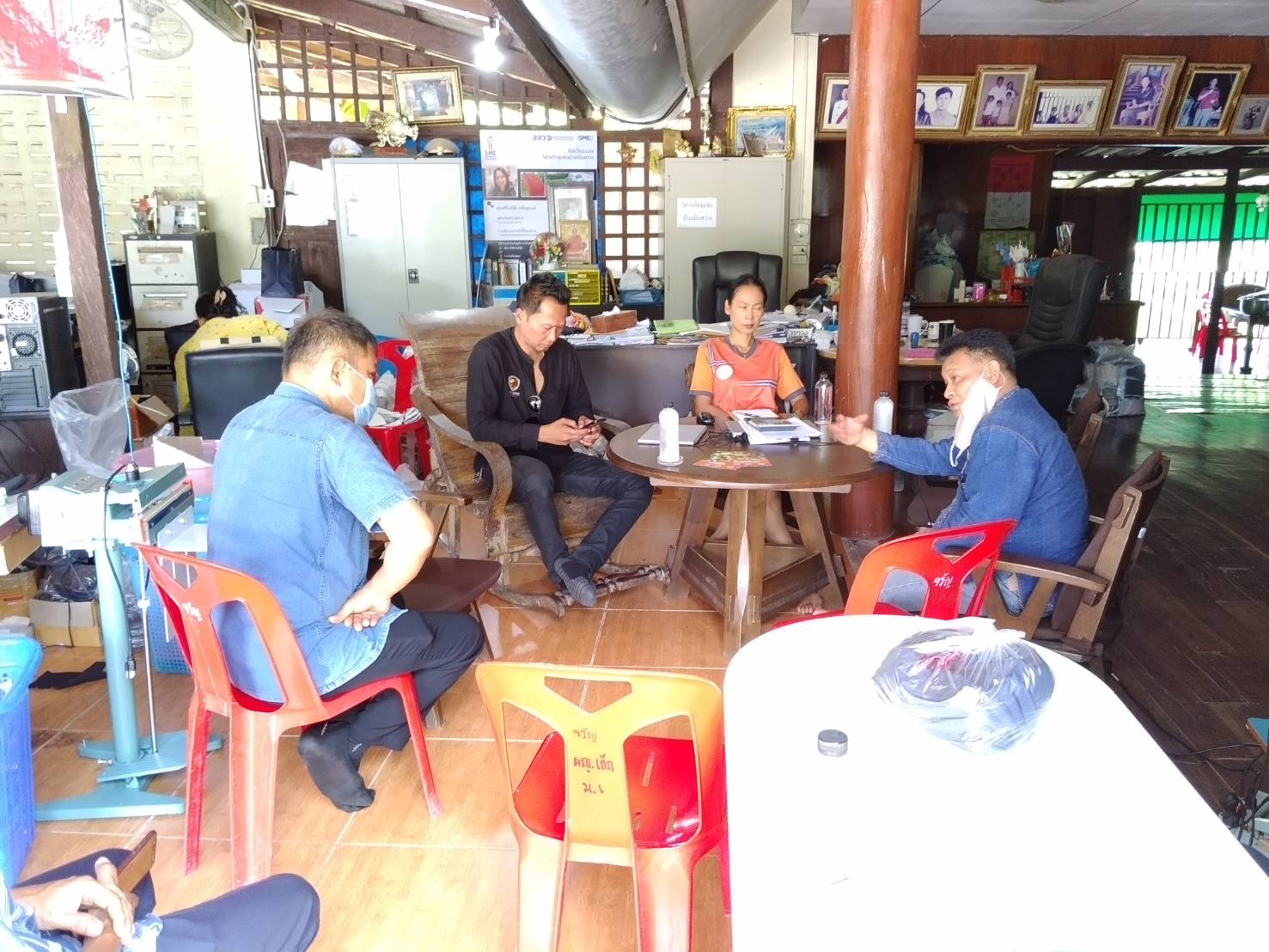 พัฒนาชุมชนจังหวัดระยอง ลงพื้นที่ ติดตามเยี่ยมเยือนผู้ประกอบการโอทอป และกลุ่มสัมมาชีพชุมชน