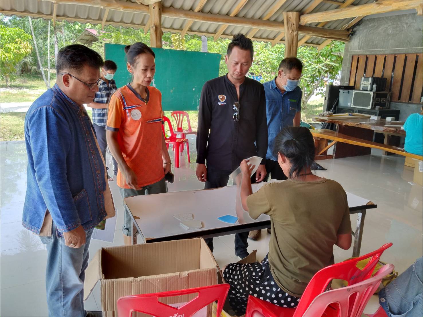 พัฒนาชุมชนจังหวัดระยอง ลงพื้นที่ ติดตามเยี่ยมเยือนผู้ประกอบการโอทอป และกลุ่มสัมมาชีพชุมชน