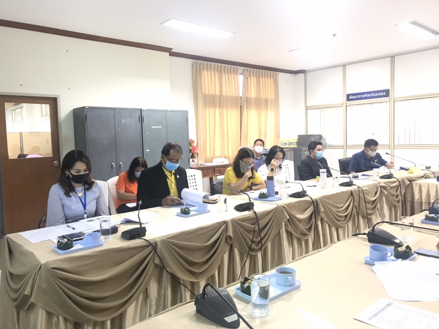 “พัฒนาชุมชนระยอง ประชุมคณะกรรมการประสานและขับเคลื่อนนโยบายสานพลังประชารัฐประจำจังหวัดระยอง ครั้งที่ 2/2563”