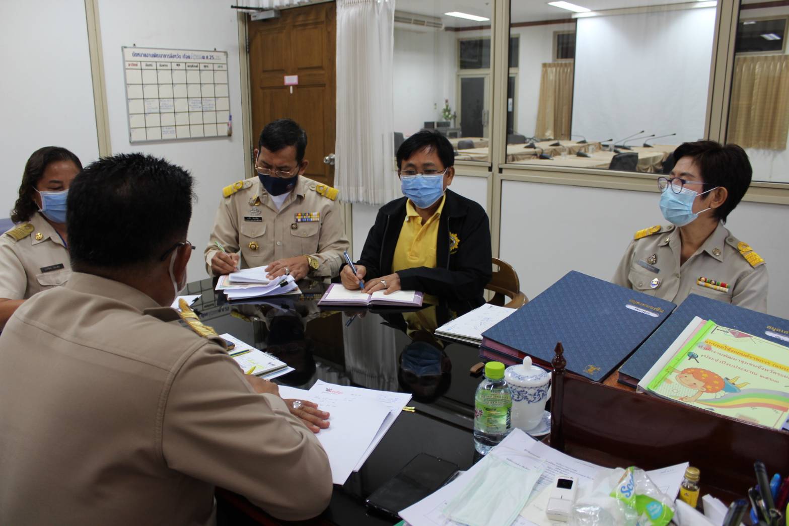 # พัฒนาการจังหวัดระยองประชุมหัวหน้ากลุ่มฯ/ฝ่ายฯ สพจ.ระยอง เพื่อวางแผนการขับเคลื่อนงานพัฒนาชุมชนจังหวัดระยอง