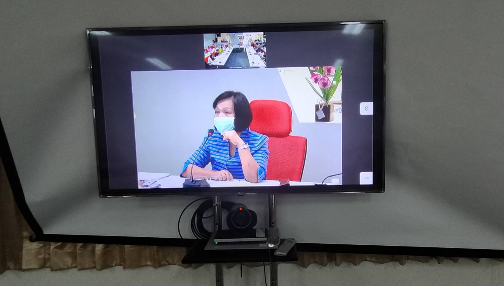 “พช.ระยอง” ร่วมประชุมคณะทำงานติดตามเร่งรัดการใช้จ่ายงบประมาณรายฯ ผ่านระบบวีดีทัศน์ทางไกล (Vidio Conference) กรมการพัฒนาชุมชน