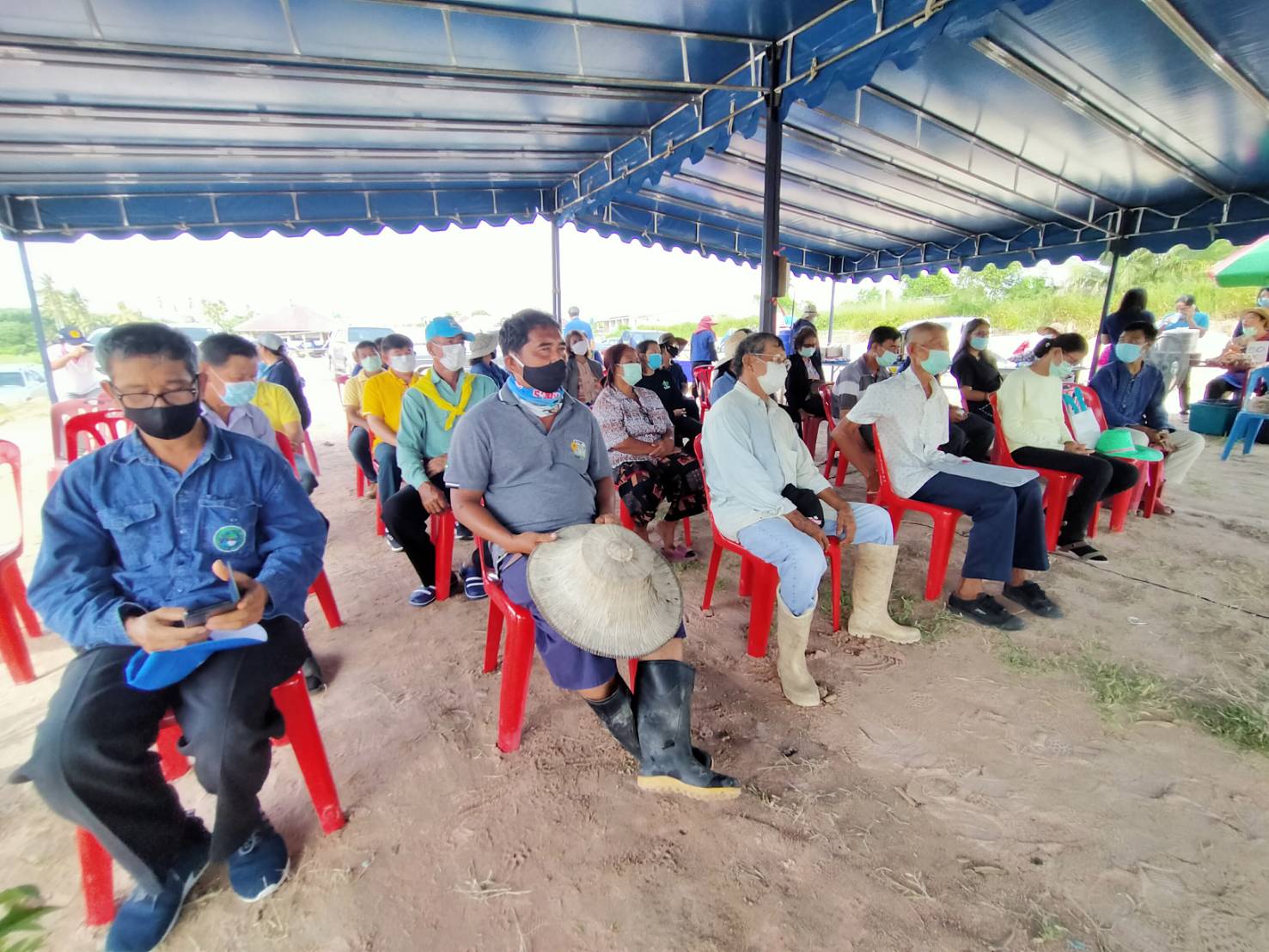 “พช.ระยอง”  Kick off  โครงการผู้นำต้นแบบการพัฒนาคุณภาพชีวิตตามหลักทฤษฎีใหม่ รูปแบบประยุกต์ “โคก หนอง นา โมเดล”  @ อำเภอนิคมพัฒนา