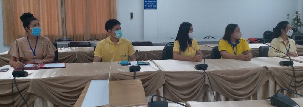 พช.ระยอง  ร่วมรับฟังการประชุมซักซ้อมความเข้าใจแนวทางการดำเนินงานโครงการจัดแสดงชุมชนท่องเที่ยว OTOP นวัตวิถีทั่วไทย รวมไว้ที่เดียว ผ่านระบบวีดิทัศน์ทางไกล (Video  Conference)