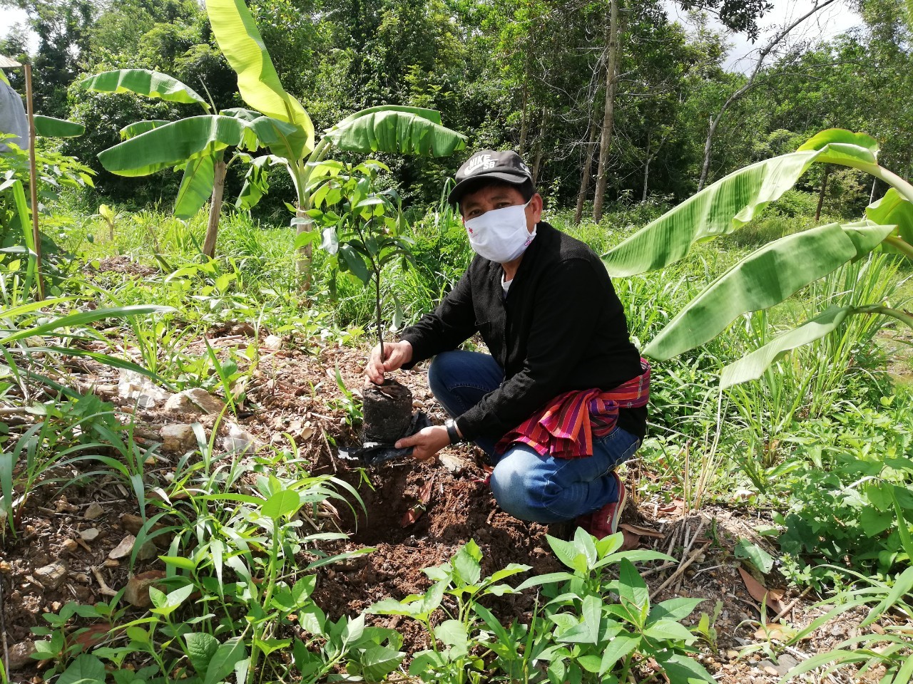 พช.ระยอง  @ สพอ. แกลง ขับเคลื่อนกิจกรรม  “โคก หนอง นา โมเดล” แห่งที่ 3