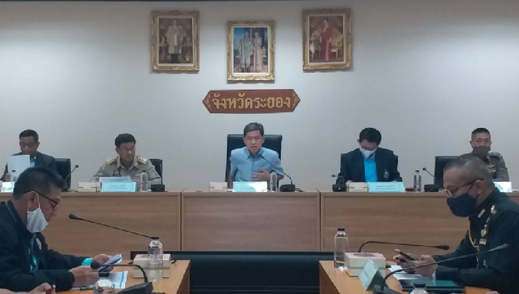 ?? พช.ระยอง  ร่วมประชุมเตรียมความพร้อมในการเดินทางมาตรวจราชการของนายกรัฐมนตรี และการประชุมคณะรัฐมนตรีอย่างเป็นทางการนอกสถานที่ ในพื้นที่จังหวัดระยอง ??