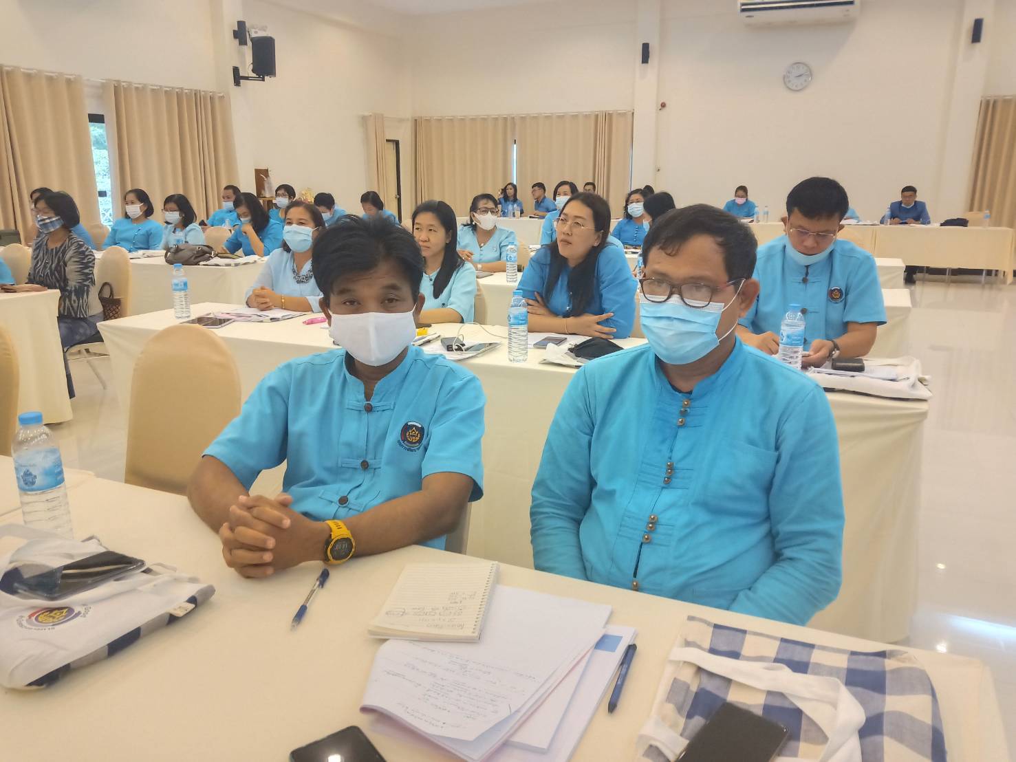 พช.ระยอง  ร่วมประชุมเชิงปฏิบัติการตรวจติดตามผลการดำเนินงานของหน่วยรับตรวจรายไตรมาส  ครั้งที่ 2/2563