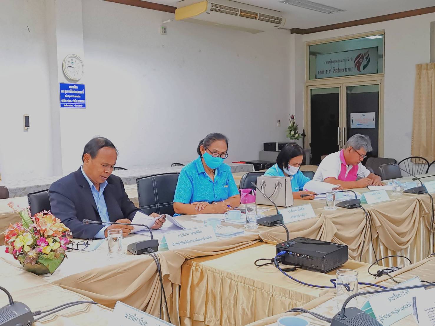 “พช.ระยอง” จัดประชุมทีมผู้นำอาสาพัฒนาบ้านเกิดระดับจังหวัด ปี 2563