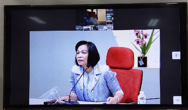 “พช.ระยอง”   ร่วมประชุมคณะทำงานติดตามเร่งรัดการใช้จ่าย งบประมาณรายจ่าย ประจำปีงบประมาณ พ.ศ.2563 ของกรมการพัฒนาชุมชน