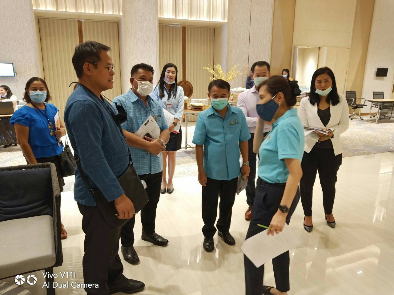 “พช.ระยอง” ร่วมเตรียมความพร้อมในการดำเนินโครงการพัฒนาหมู่บ้านเศรษฐกิจพอเพียงประชุมเชิงปฏิบัติการถ่ายทอดองค์ความรู้หมูบ้านคนรักษ์ช้าง