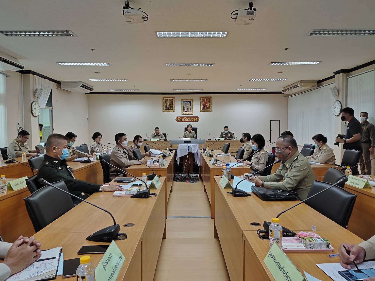 “พช.ระยอง”  ร่วมประชุมกรมการจังหวัด หัวหน้าส่วนราชการ และหัวหน้าหน่วยงานประจำจังหวัดระยอง