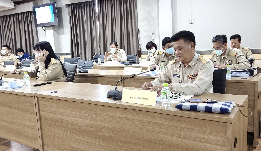 “พช.ระยอง”  ร่วมประชุมนายอำเภอ หัวหน้าส่วนราชการ และหัวหน้าหน่วยงานรัฐวิสาหกิจจังหวัดระยอง