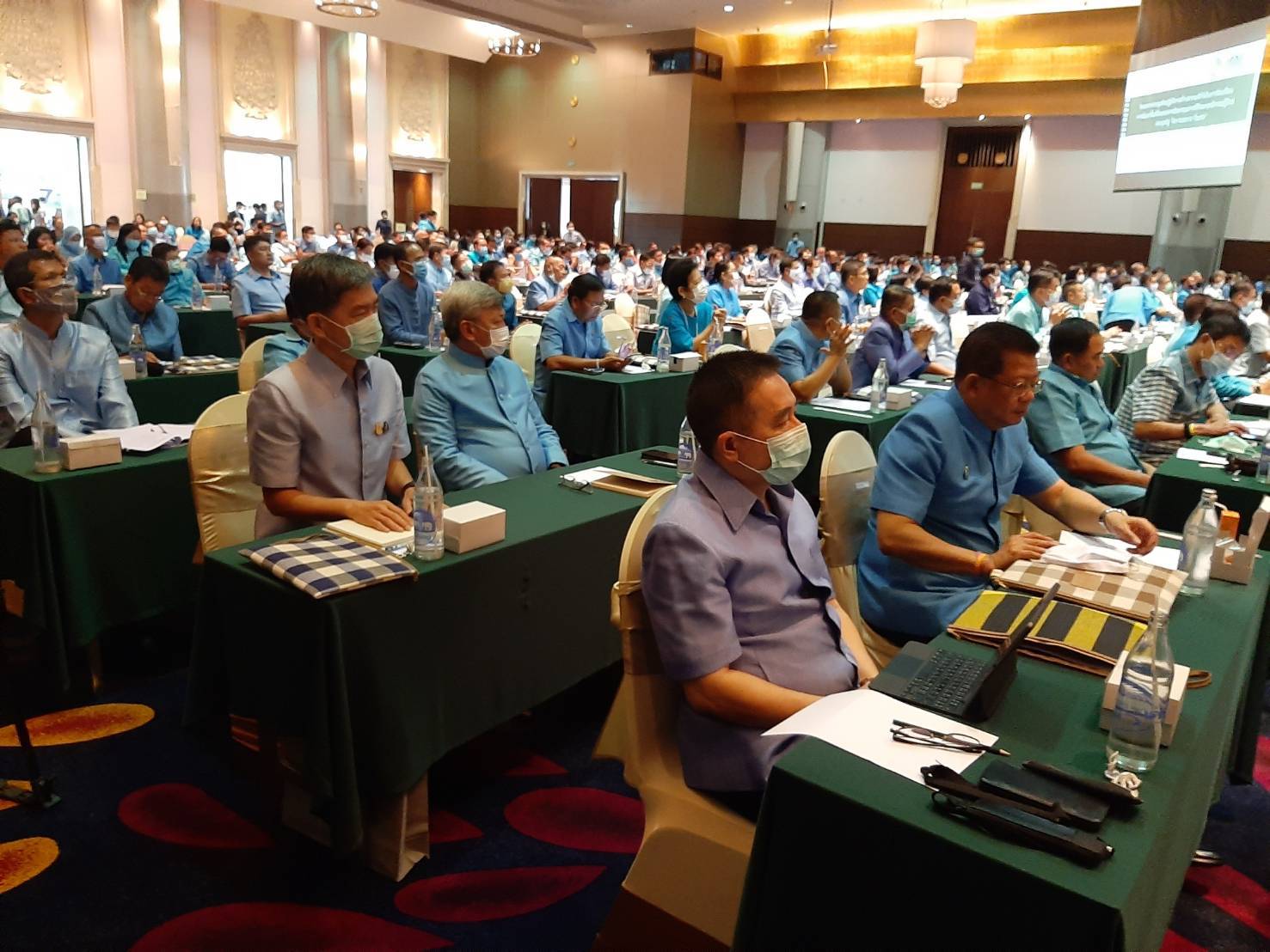 ??พช.ระยอง ร่วมประชุมสร้างความเข้าใจในการขับเคลื่อนการพัฒนาพื้นที่ต้นแบบ การพัฒนาคุณภาพชีวิตตามหลักทฤษฎีใหม่ประยุกต์โคกหนองนาโมเดล??