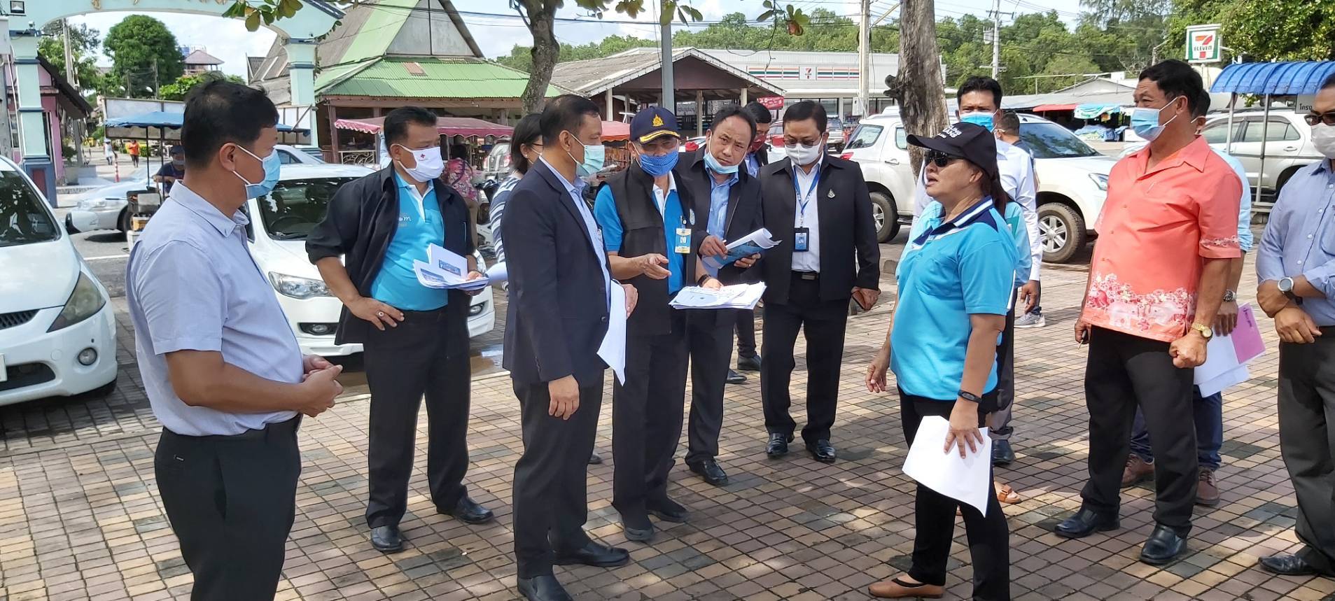 “พช.ระยอง” ร่วมเตรียมพื้นที่ในการต้อนรับนายกรัฐมนตรีและคณะ