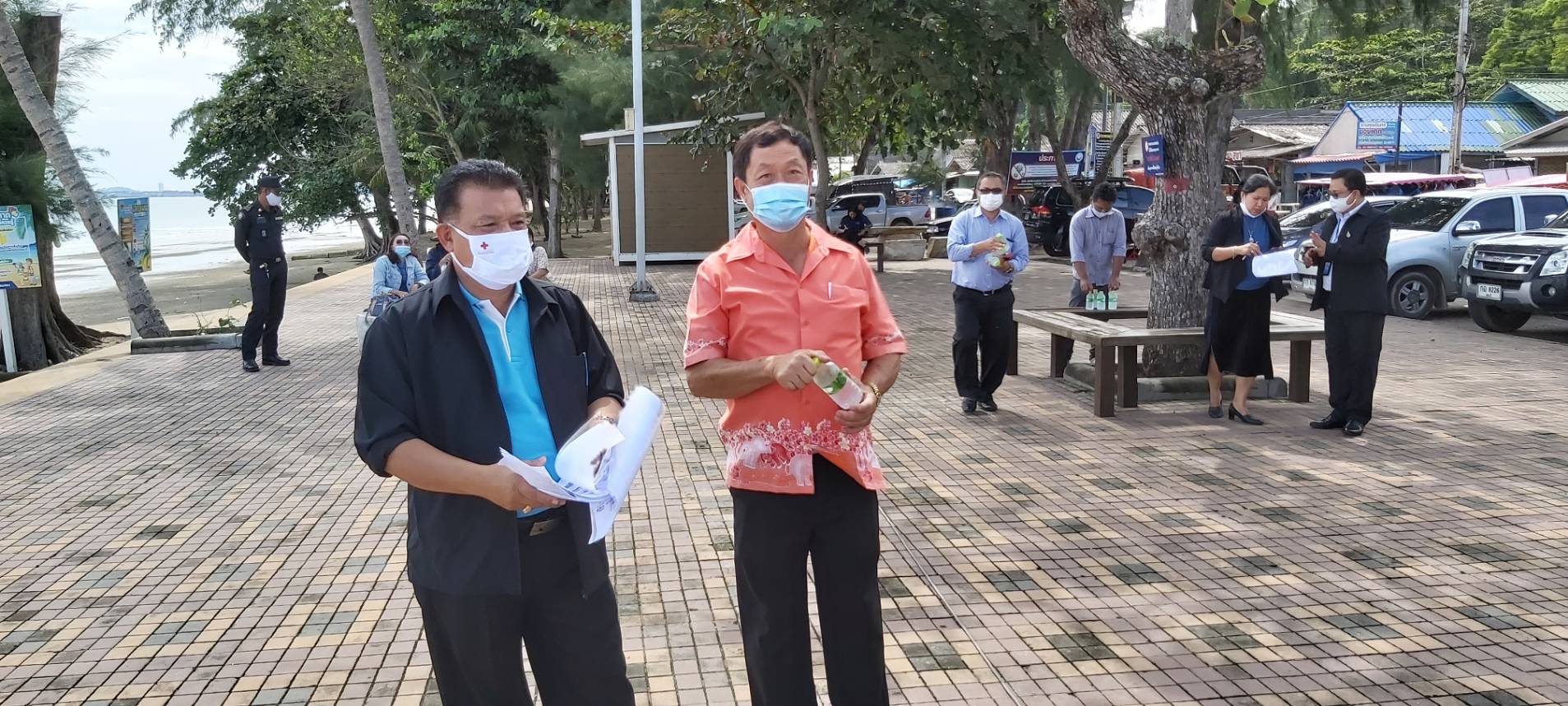 “พช.ระยอง” ร่วมเตรียมพื้นที่ในการต้อนรับนายกรัฐมนตรีและคณะ