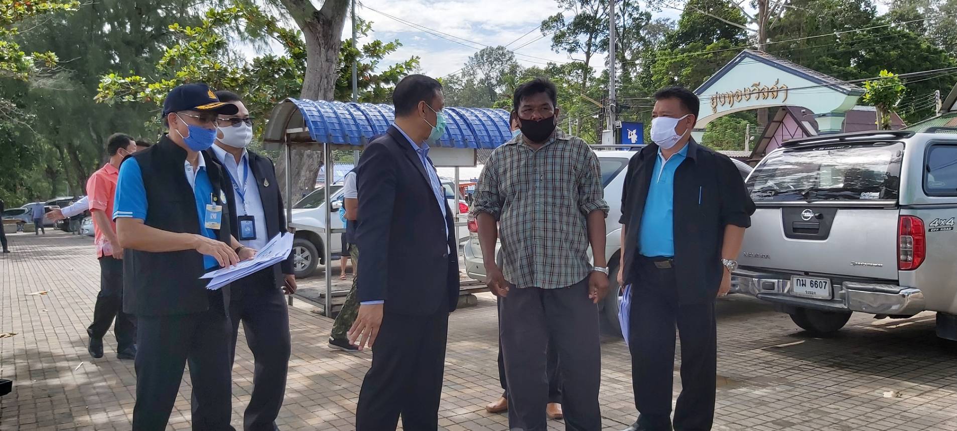 “พช.ระยอง” ร่วมเตรียมพื้นที่ในการต้อนรับนายกรัฐมนตรีและคณะ