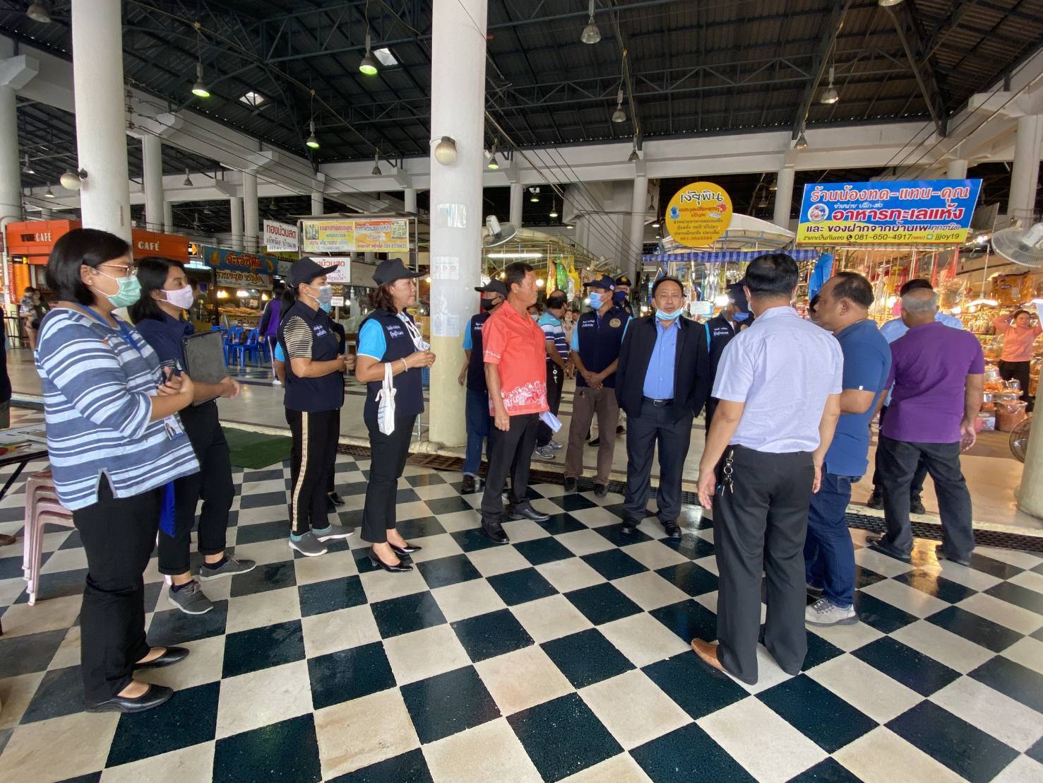 “พช.ระยอง” ร่วมเตรียมพื้นที่ในการต้อนรับนายกรัฐมนตรีและคณะ